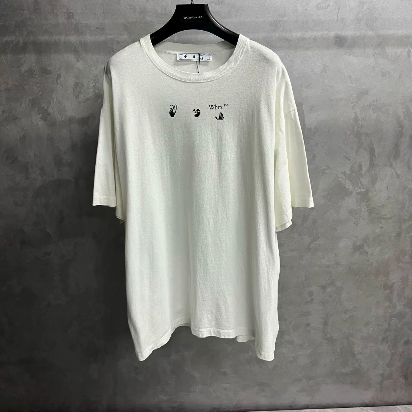 Off-White Off-White Printed White Hoodie XL Men Size US XL / EU 56 / 4 - 1 Thumbnail
