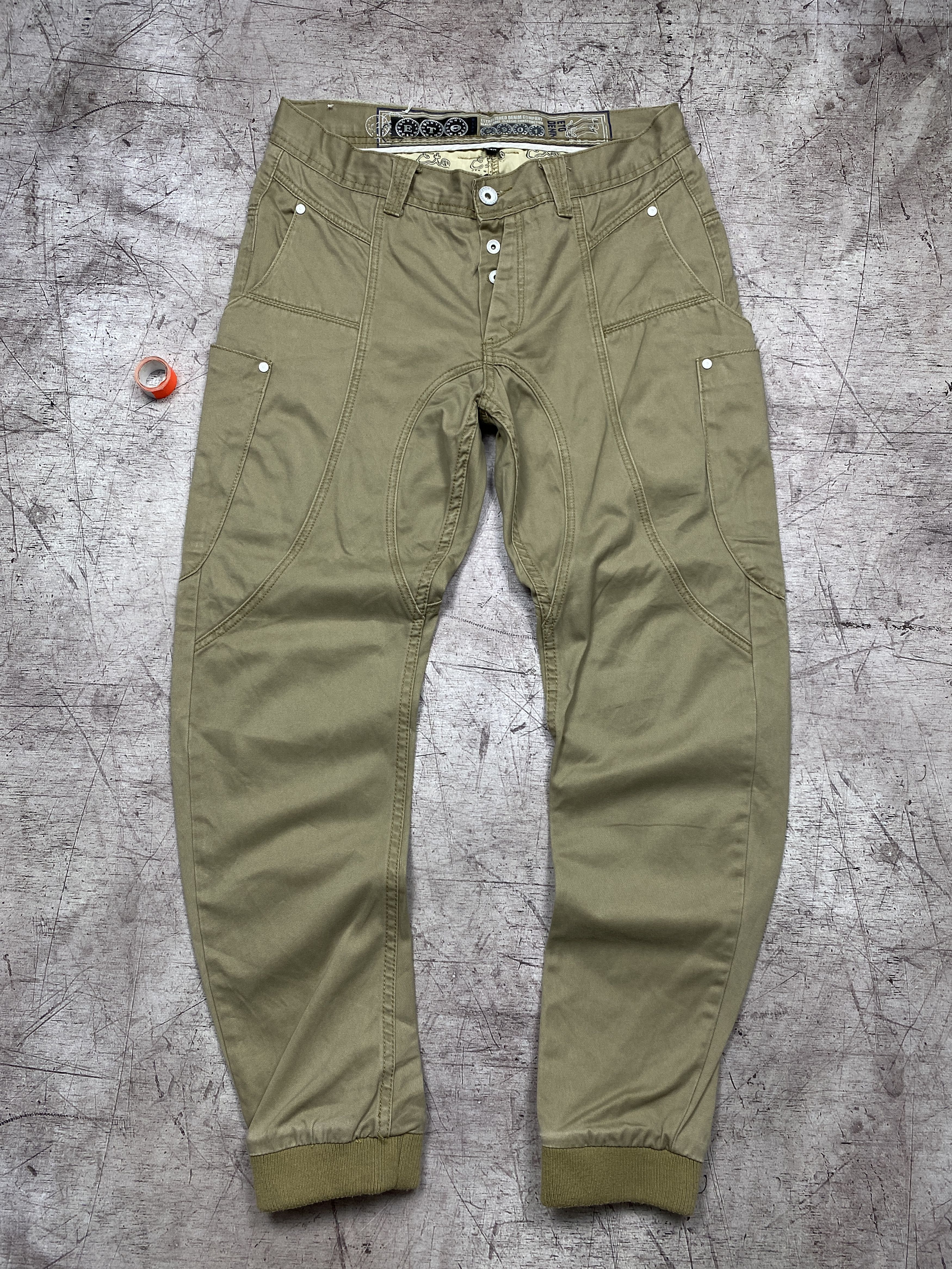20471120 ETO Denim Vintage Mens Pants Jeans Size US 34 / EU 50 - 1 Thumbnail