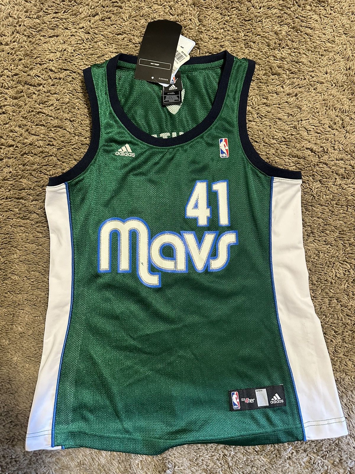 Adidas Vintage NBA Adidas Dallas Mavericks jersey 00s size small