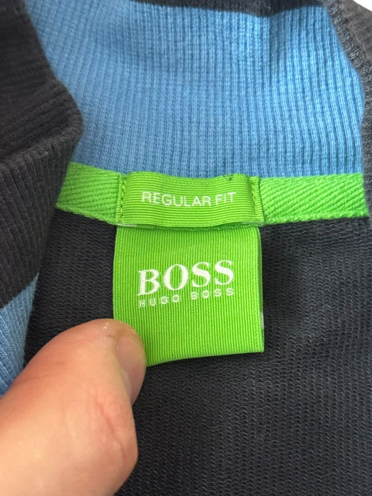 Hugo Boss Hugo Boss Regular Fit Zip Track Jumper Sweatshirt Medium Size US M / EU 48-50 / 2 - 2 Thumbnail
