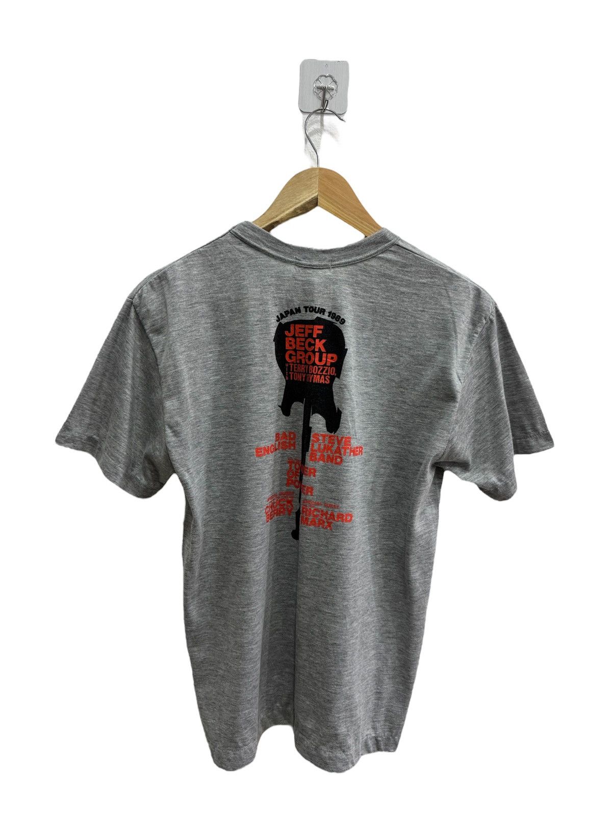 Band Tees × Vintage Vintage 80’s Jeff Beck Steve Lukather Chuck Berry Size US S / EU 44-46 / 1 - 2 Thumbnail