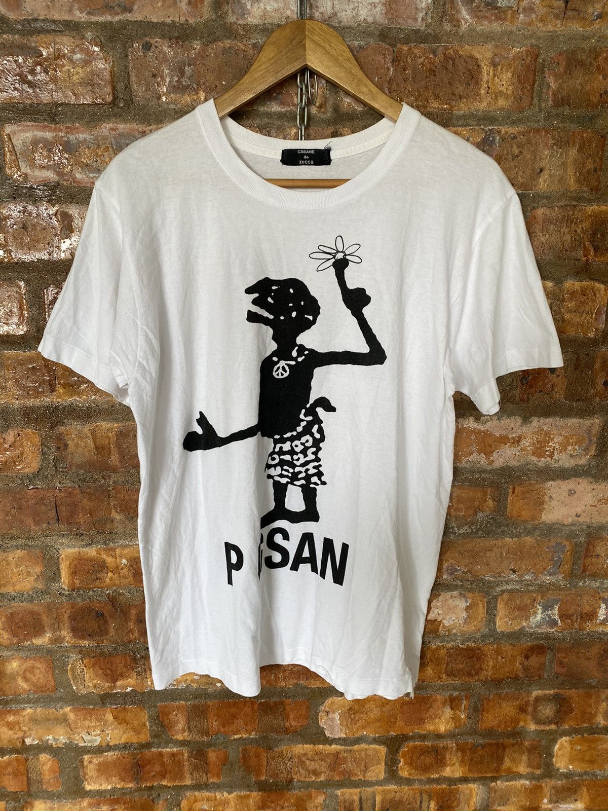CABANE de ZUCCa × Issey Miyake × Japanese Brand 90s iconic Japan Shadow puppet P Gsan Size US M / EU 48-50 / 2 - 2 Thumbnail
