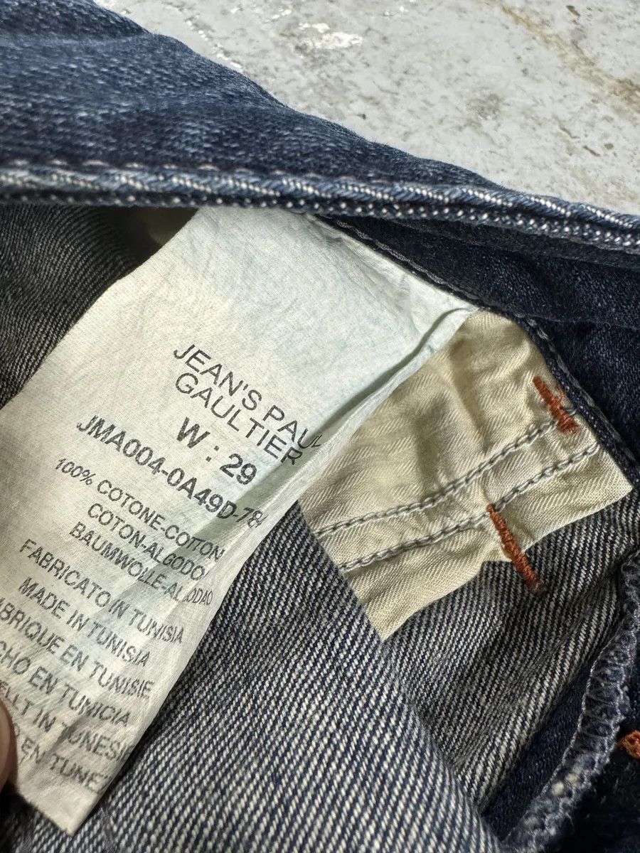 Jean Paul Gaultier 2000s Jean Paul Gaultier Washed Denim Jeans Size US 30 / EU 46 - 9 Thumbnail