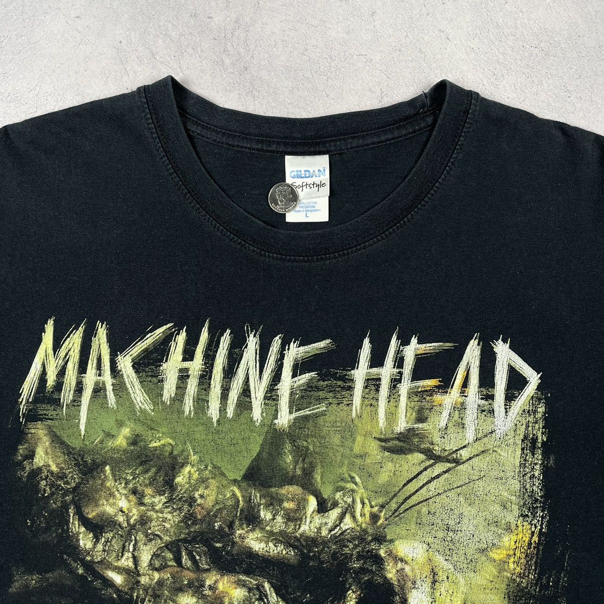 Band Tees Vintage Machine Head Unto the Locust tour rock band tee 2011 Size US L / EU 52-54 / 3 - 3 Thumbnail
