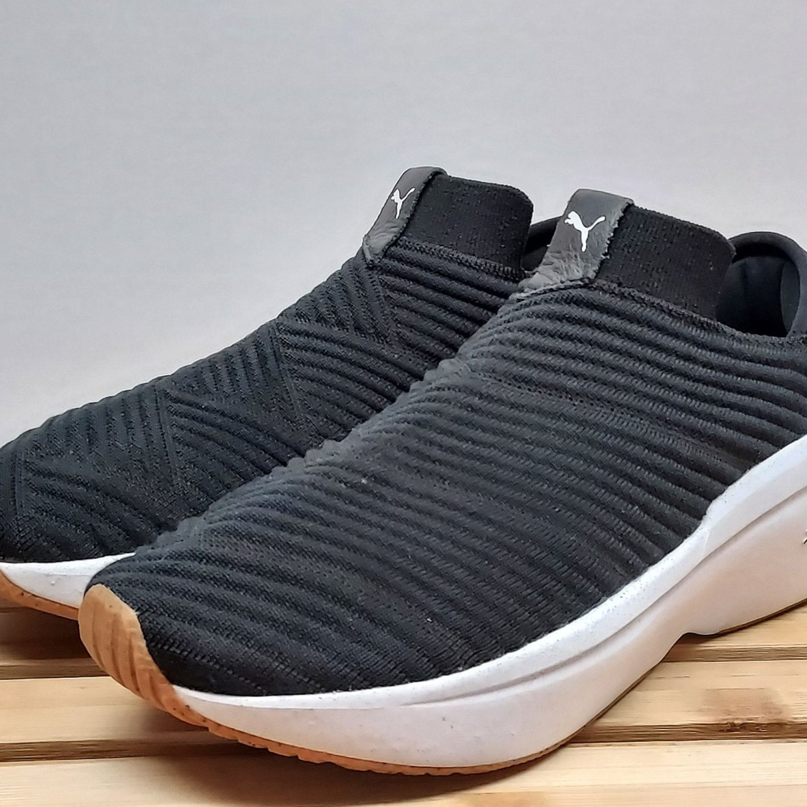 Puma Puma Womens | Black | Enlighten Slip On Sneakers Size 9.5 Size US 9.5 / IT 39.5 - 1 Thumbnail