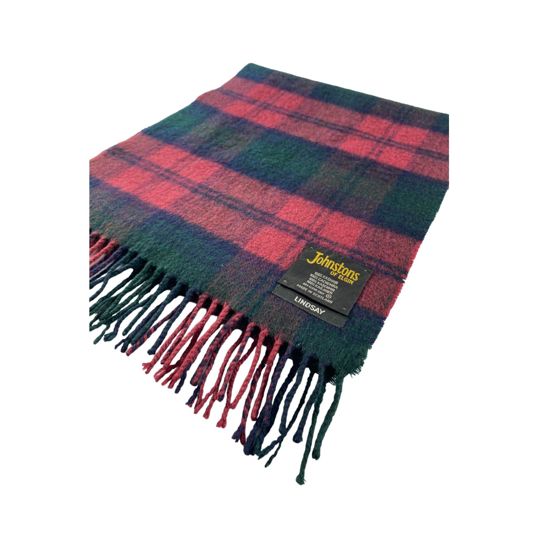 Johnstons Of Elgin × Vintage Johnstons Of Elgin Scarf / Muffler / Neckwear Size ONE SIZE - 3 Thumbnail