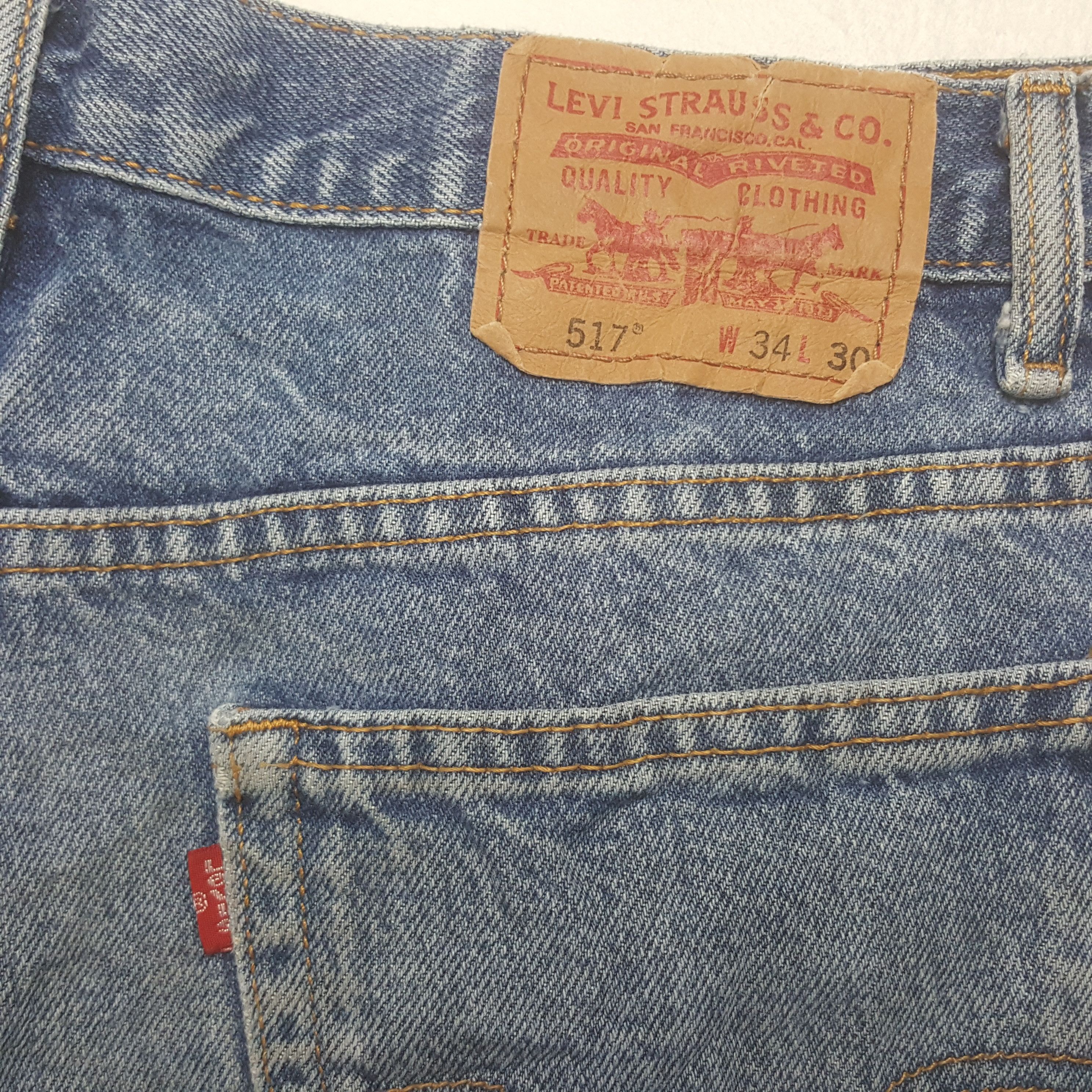 Vintage Levi's American Distressed Style Denim Jeans