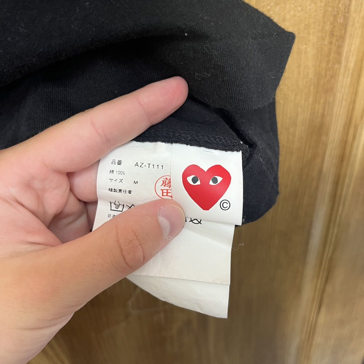 Comme des Garcons Comme des Garcons CDG t-shirt Black Size US M / EU 48-50 / 2 - 6 Thumbnail