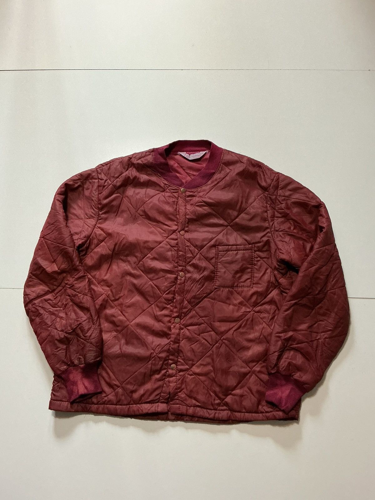 Vintage Vintage 60s 70s Sears Roebuck Quilted Liner Dyed 2PC Set Size US M / EU 48-50 / 2 - 2 Thumbnail