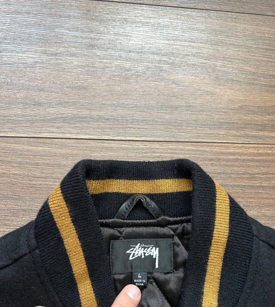 Stussy Stussy leather avant garde usa bomber Size US L / EU 52-54 / 3 - 7 Thumbnail
