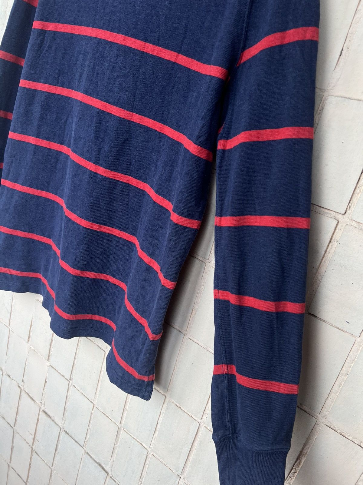 Polo Ralph Lauren Vintage 90s Polo Ralph Lauren Rugby Long Sleeve Shirt Size US S / EU 44-46 / 1 - 23 Thumbnail