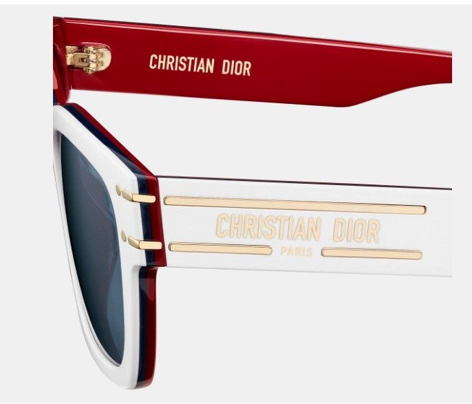 Dior o1w1db11124 Size: OS / Three-Tone Rectangular Sunglasses Size ONE SIZE - 4 Thumbnail