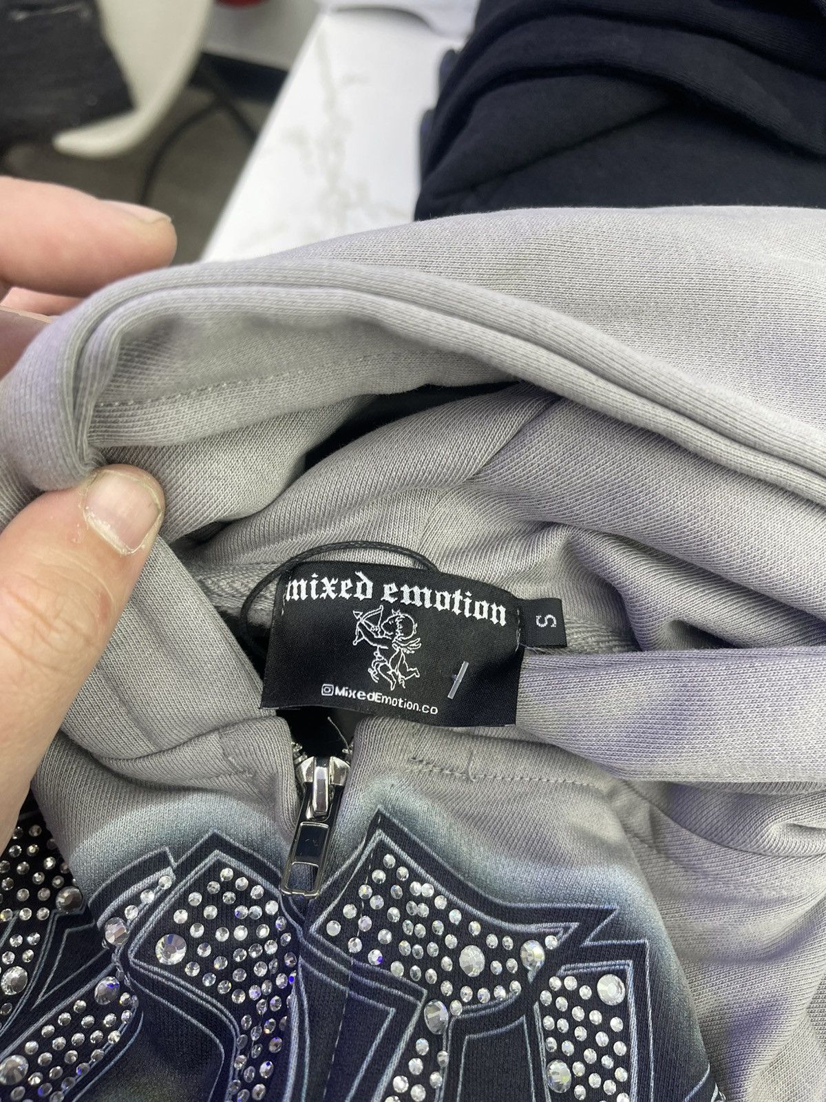 Other Mixed Emotion Skate zip up hoodie grey Size US S / EU 44-46 / 1 - 3 Thumbnail
