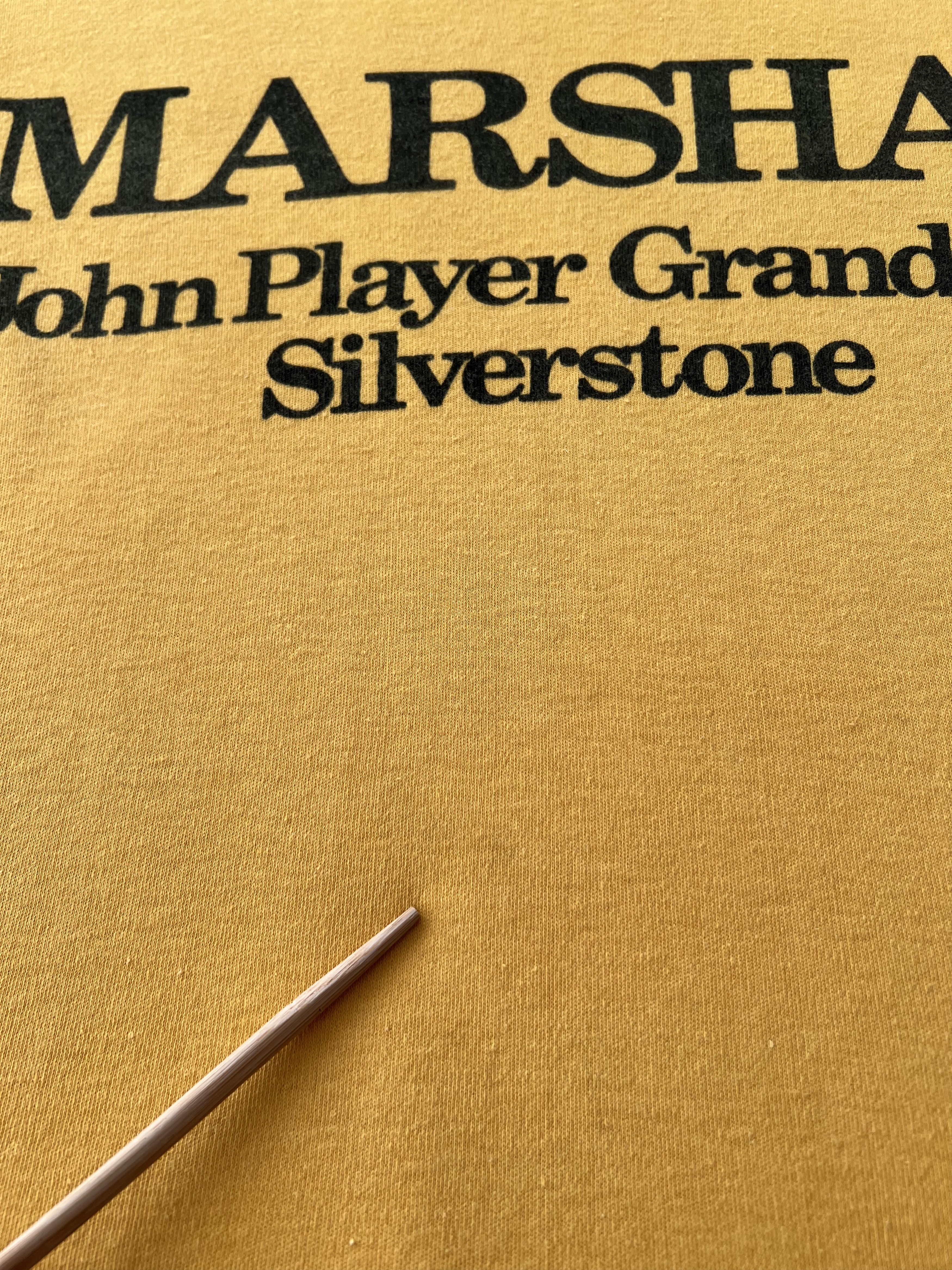 Formula 1 Vintage 70s Marshal John Player Grand Prix Silverstone F1 Size US M / EU 48-50 / 2 - 5 Thumbnail