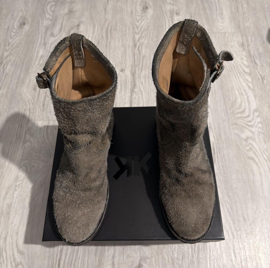 KTWO Studios Brown Engineer Boots