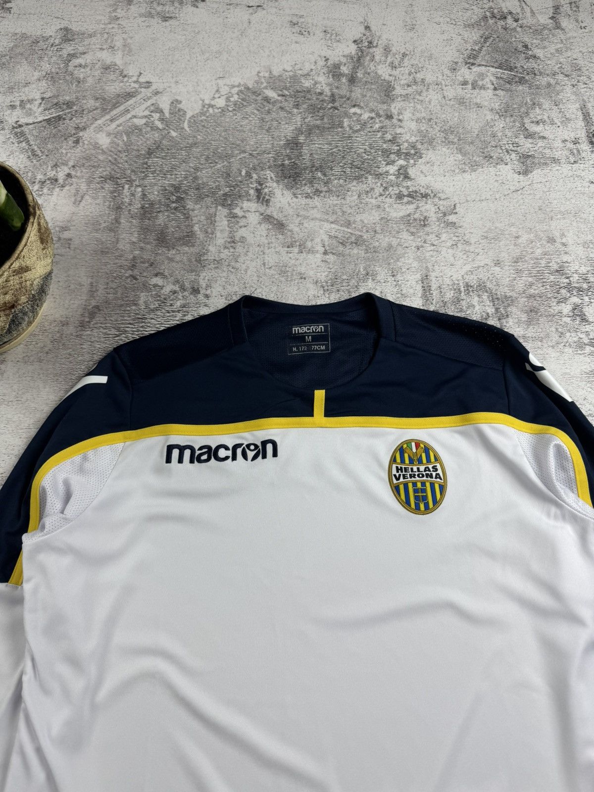 Macron Hellas Verona 2018 Macron Training Soccer Football Long Sleeve T Shirt Jersey Size US M / EU 48-50 / 2 - 6 Thumbnail