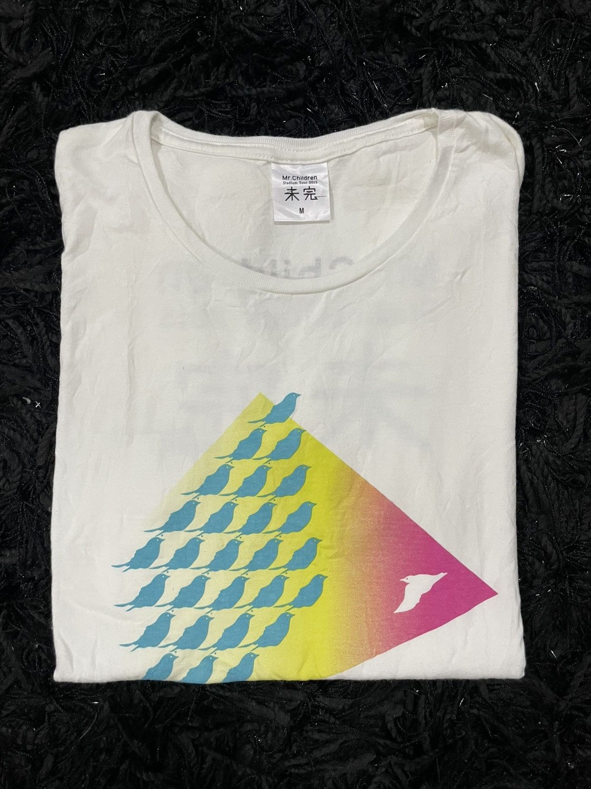 Band Tees Mr Children Japanese Pop Rock Folk band Stadium Tour 2015 M Size US M / EU 48-50 / 2 - 1 Thumbnail