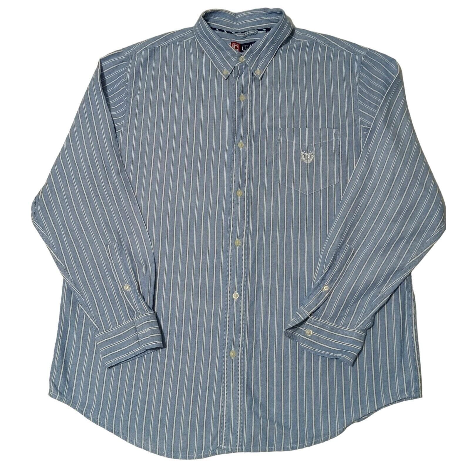 Chaps Chaps Shirt XL Ralph Lauren Button Up Long Sleeve Preppy Size US XL / EU 56 / 4 - 1 Thumbnail