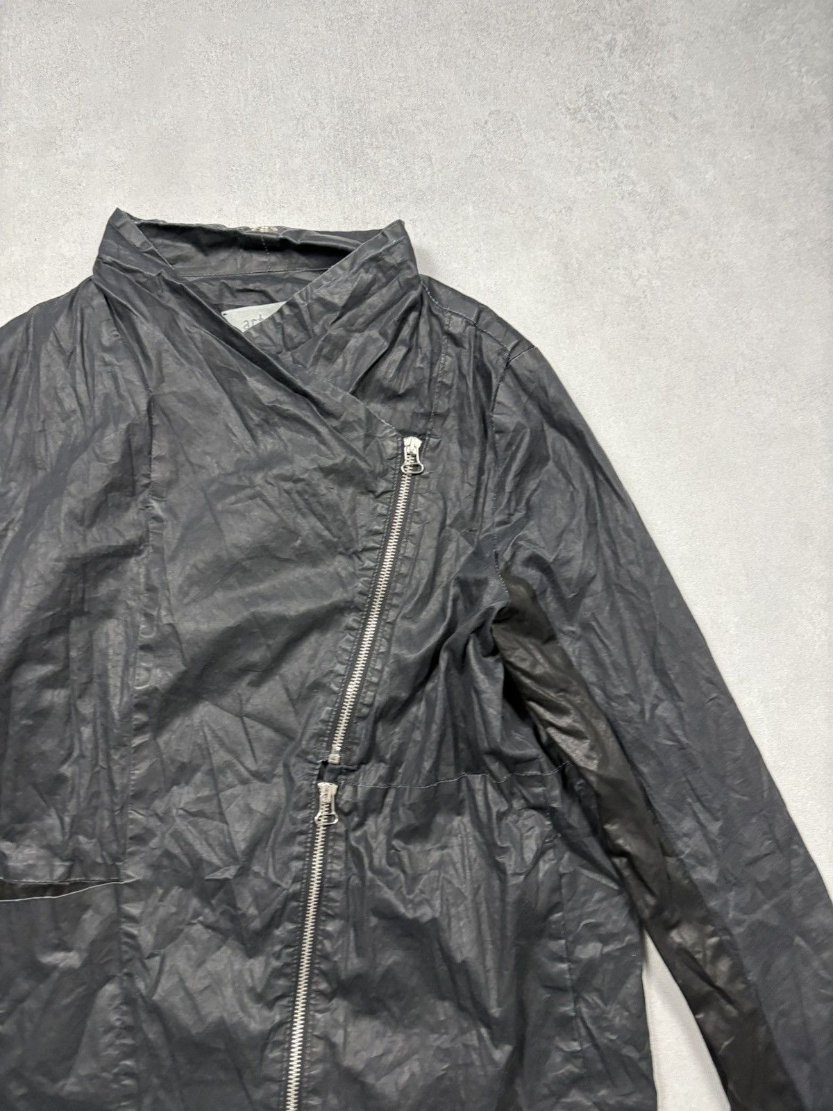 Other Art Point Asymmetric Zip Jacket Avant Garde Minimal Techwear Size S / US 4 / IT 40 - 3 Thumbnail