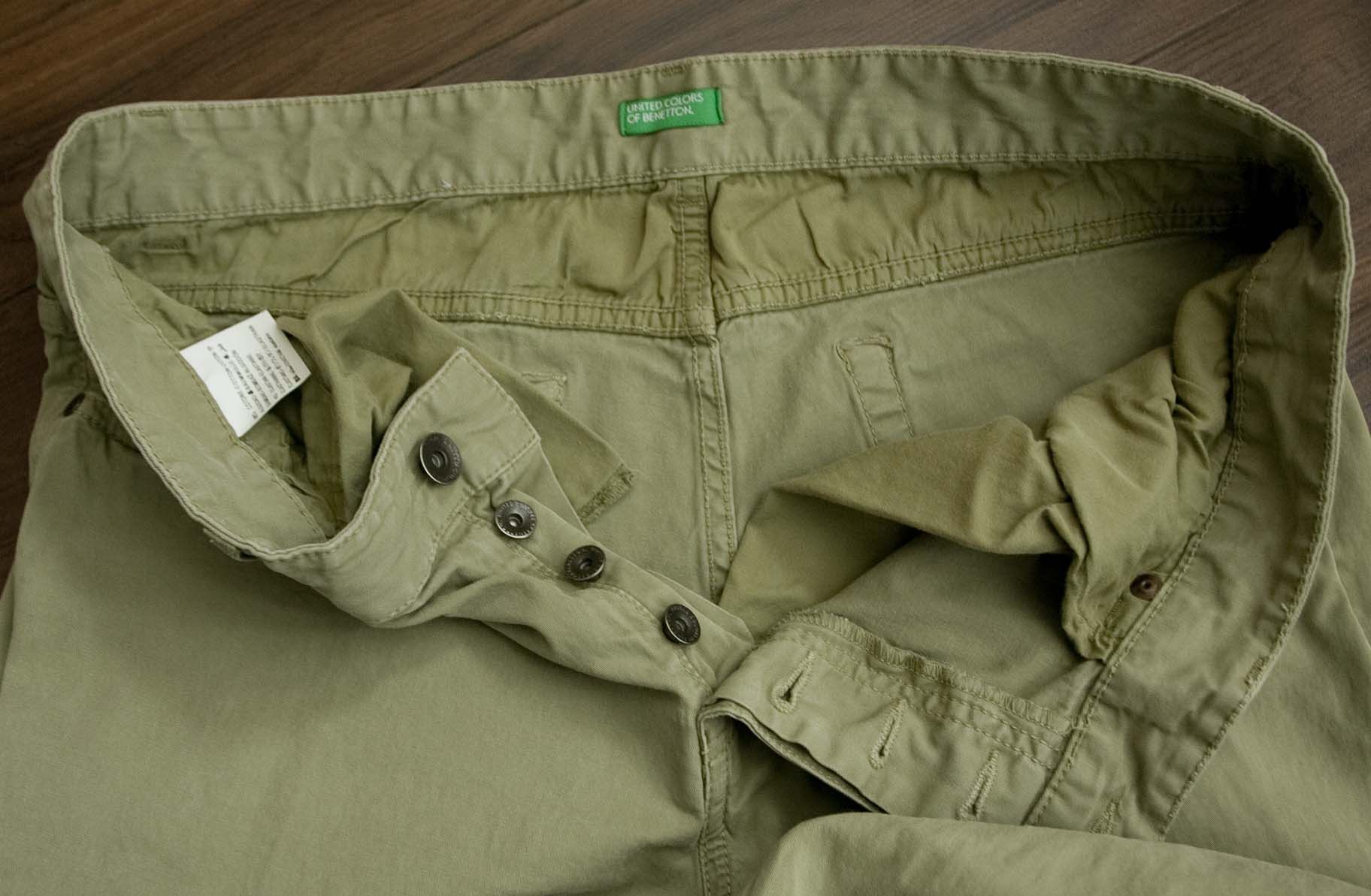 United Colors Of Benetton United Colors of Benetton Pants Size 34x32.5 Cotton Chino Size US 34 / EU 50 - 6 Thumbnail