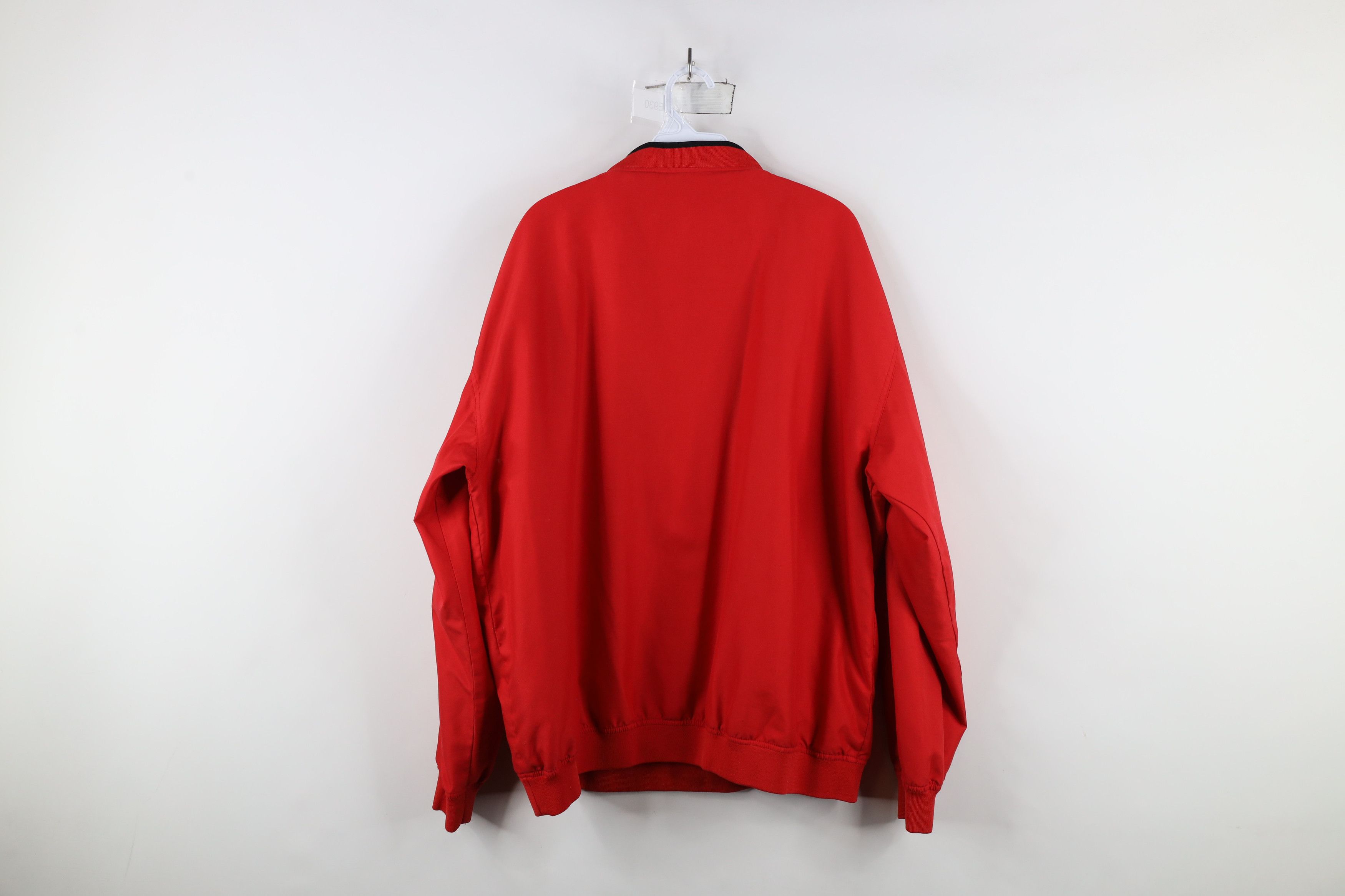 Vintage Vintage University Football Pullover Windbreaker Jacket Red Size US XXL / EU 58 / 5 - 11 Thumbnail