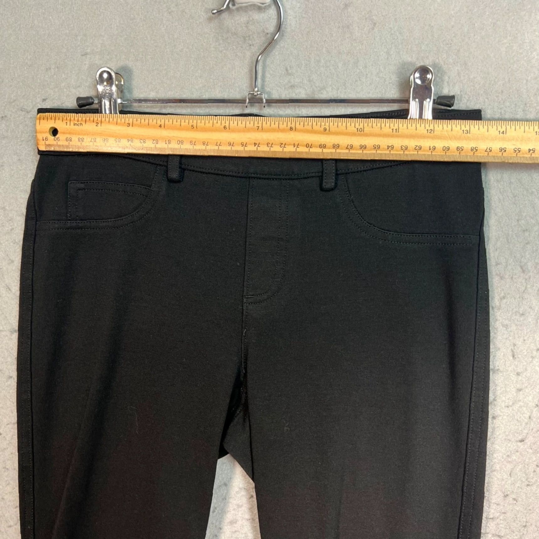 Theory Theory Womens Size Small Black Skinny Fit Stretch Pants Size 28" / US 6 / IT 42 - 5 Thumbnail