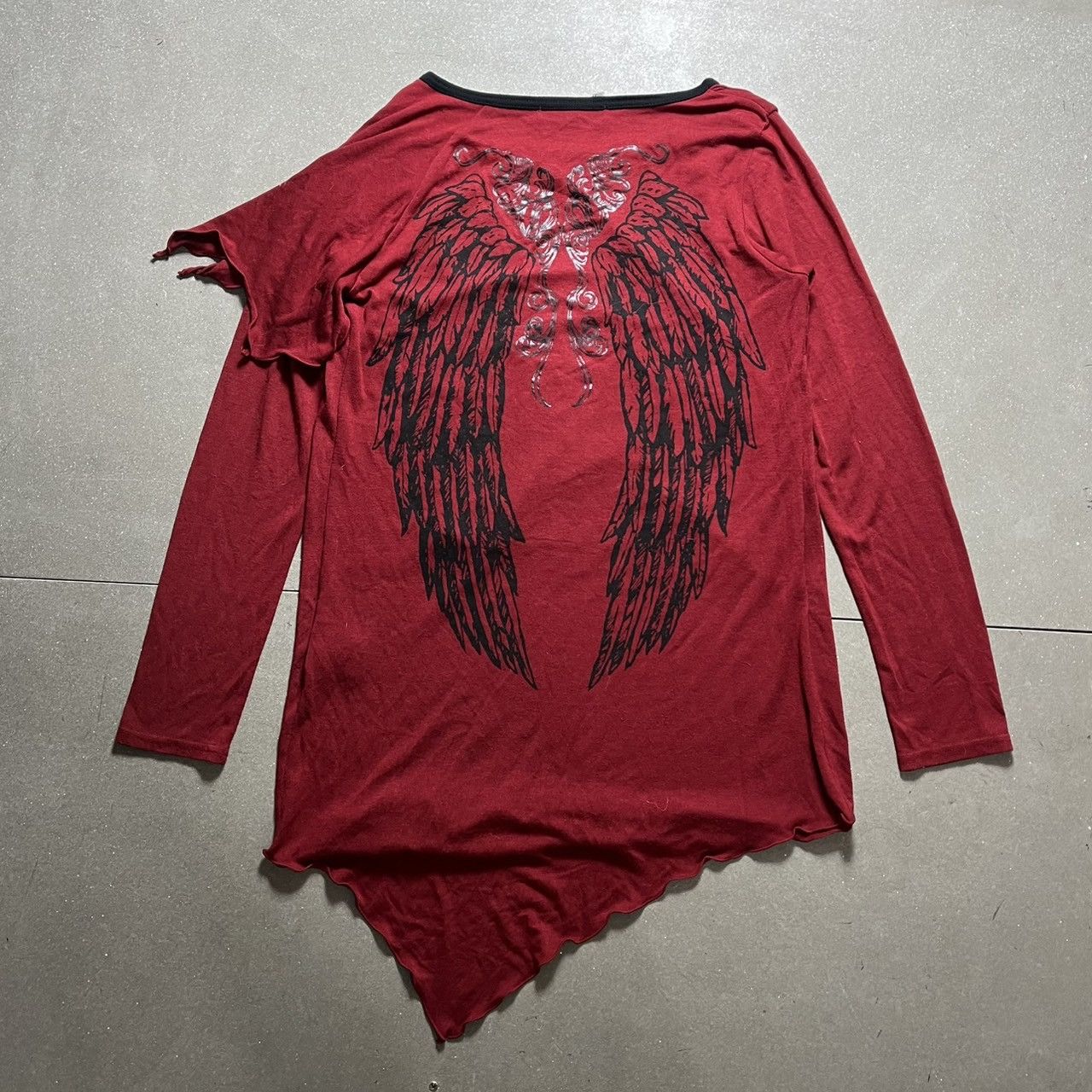 If Six Was Nine × Japanese Brand × Le Grande Bleu (L.G.B.) ALGONQUINS Japanese Brand Punk Long-Sleeve T-shirt Size M / US 6-8 / IT 42-44 - 1 Thumbnail