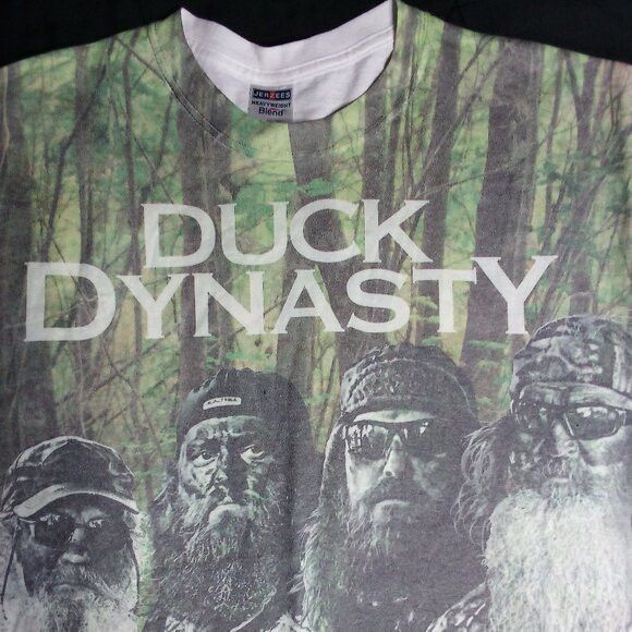 Jerzees Deadstock Duck Dynasty Portraits AOP Sublimation T-Shirt Size US XL / EU 56 / 4 - 1 Thumbnail