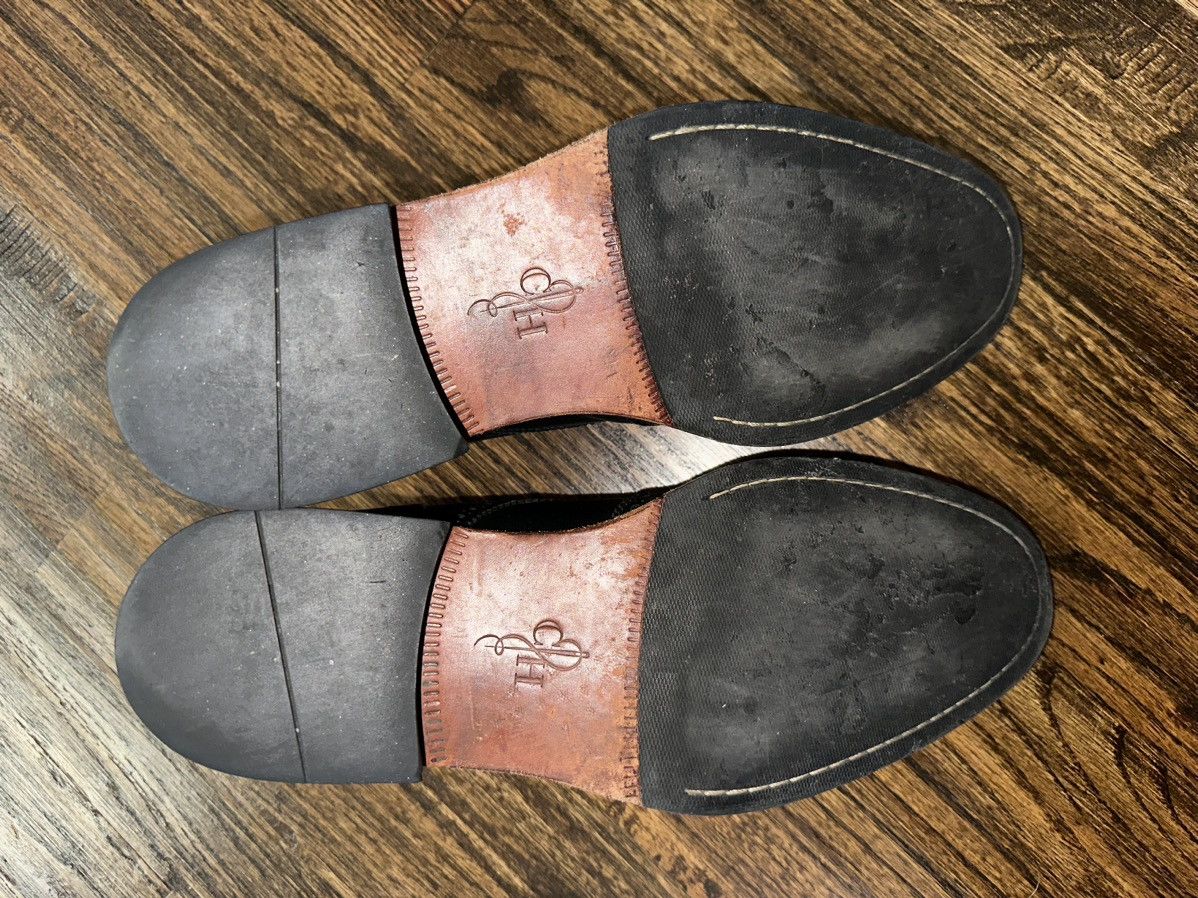 Cole Haan Cole Haan Liam Wingtip Leather Chukka Boots Size 11 M Black Size US 11 / EU 44 - 5 Thumbnail