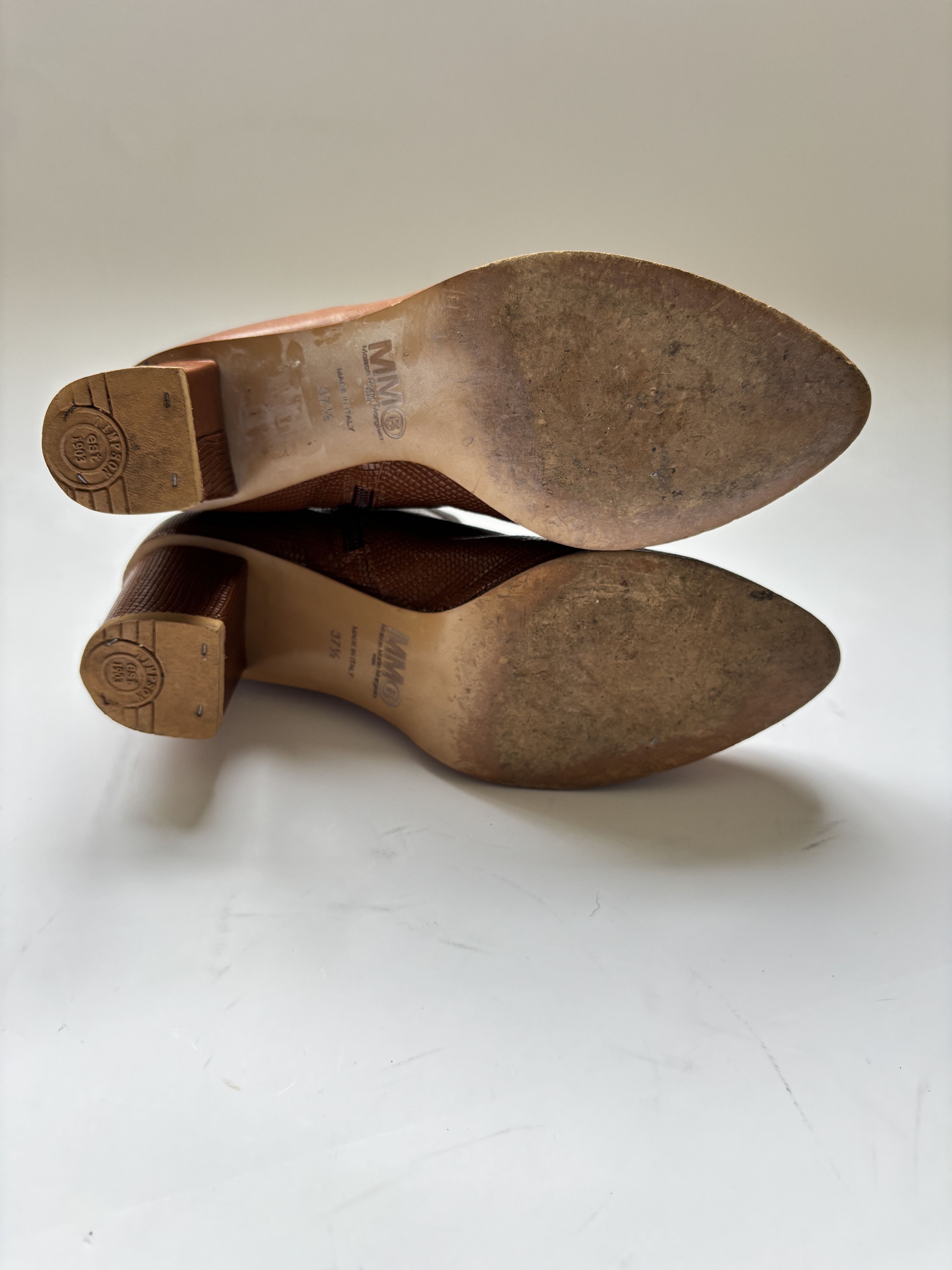Maison Margiela ⚡️QUICK SALE⚡️ Maison Margiela MM6 Brown Boots Size US 7.5 / IT 37.5 - 10 Thumbnail