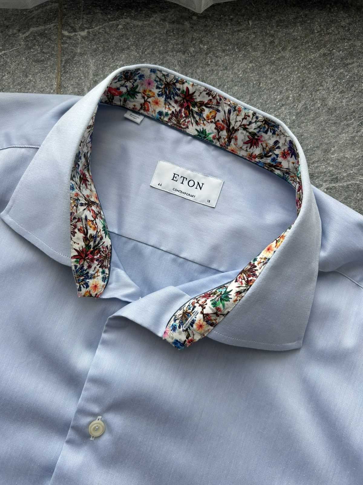 Eton Vintage shirts eton man’s Size US L / EU 52-54 / 3 - 6 Thumbnail