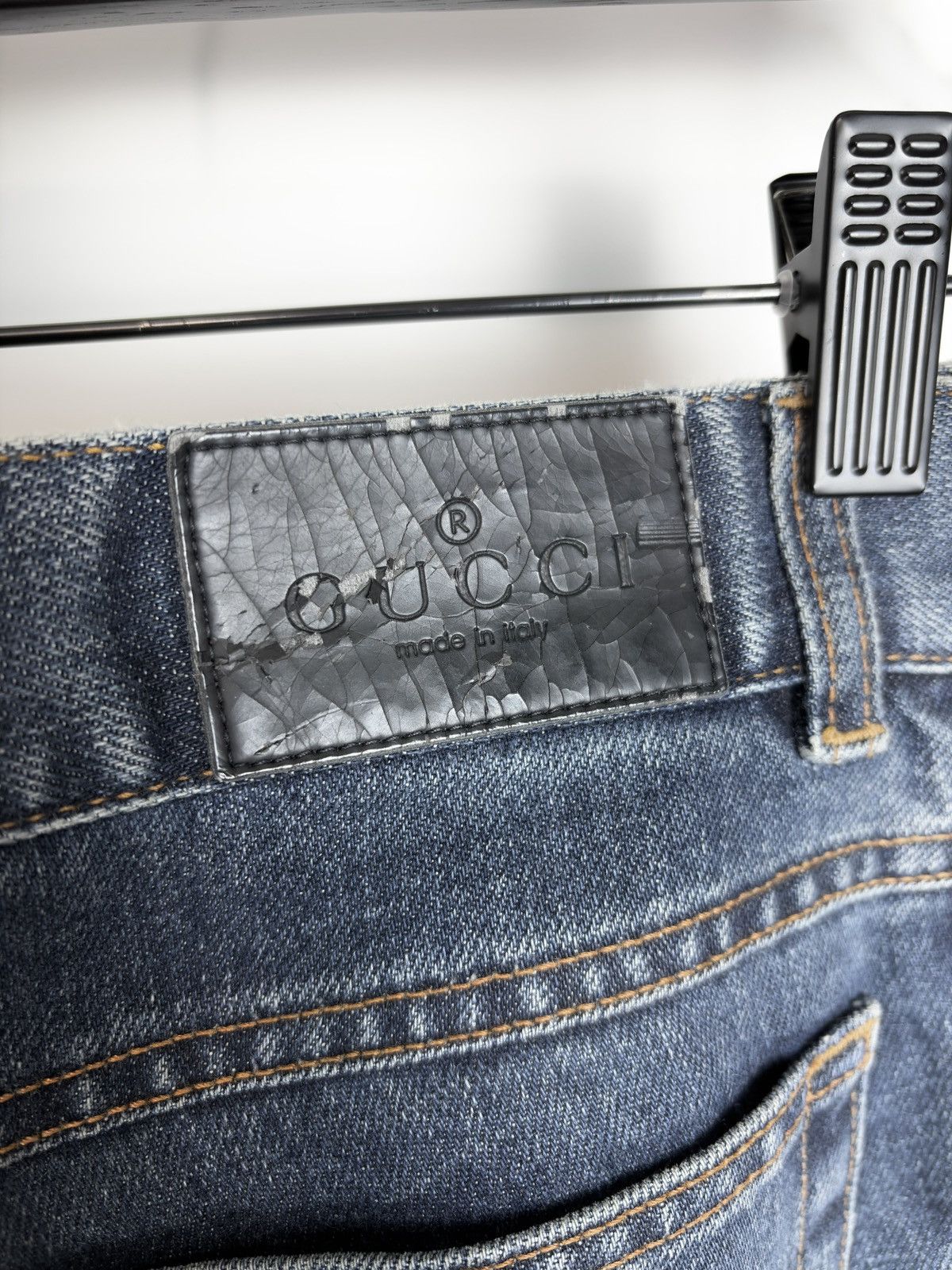 Gucci SS00 Gucci Tom Ford Whiskered Bootcut Flared Denim Jeans Size US 29 - 4 Thumbnail