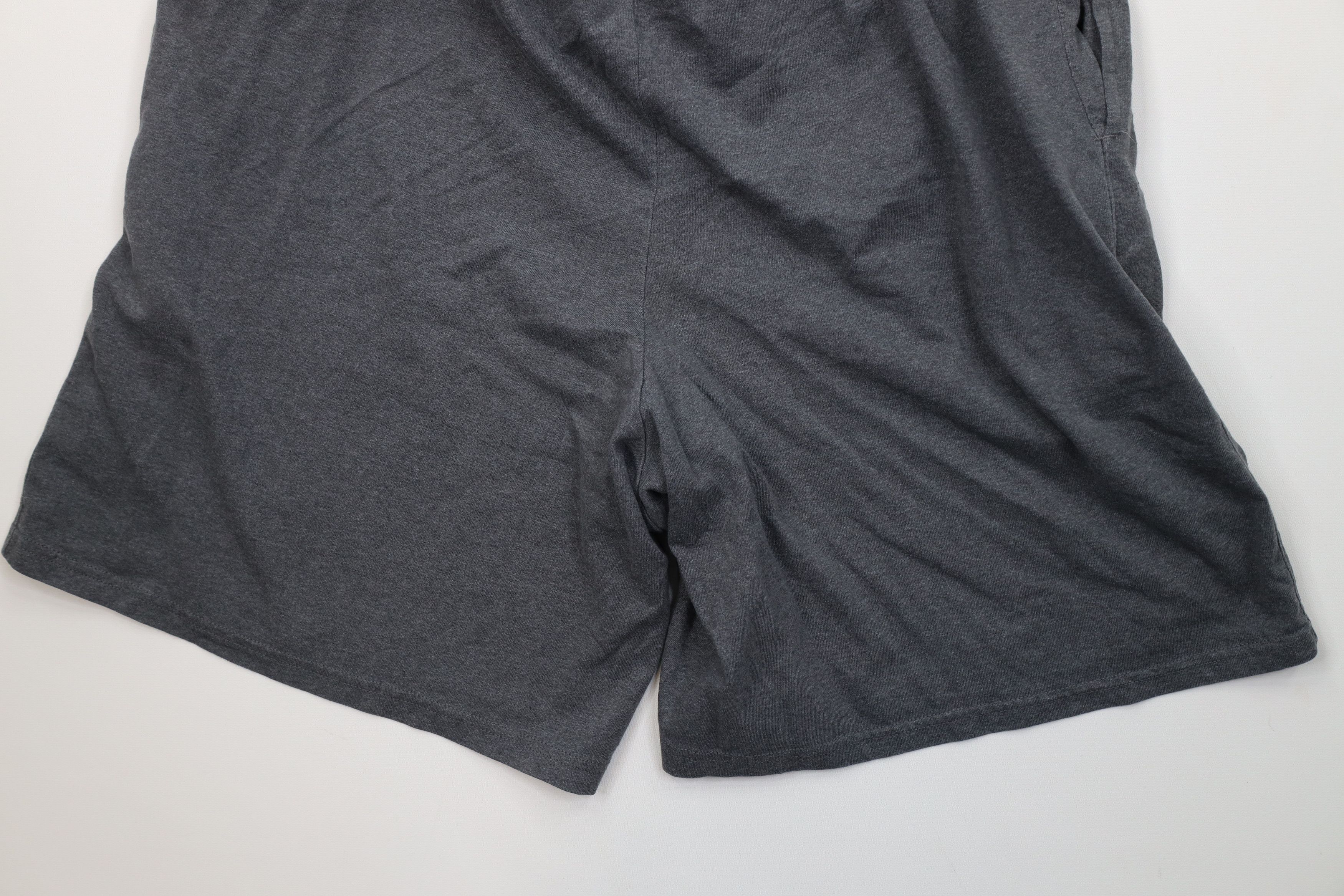 Champion Vintage Y2K Champion Logo Above Knee Shorts Heather Gray Size US 36 / EU 52 - 11 Thumbnail