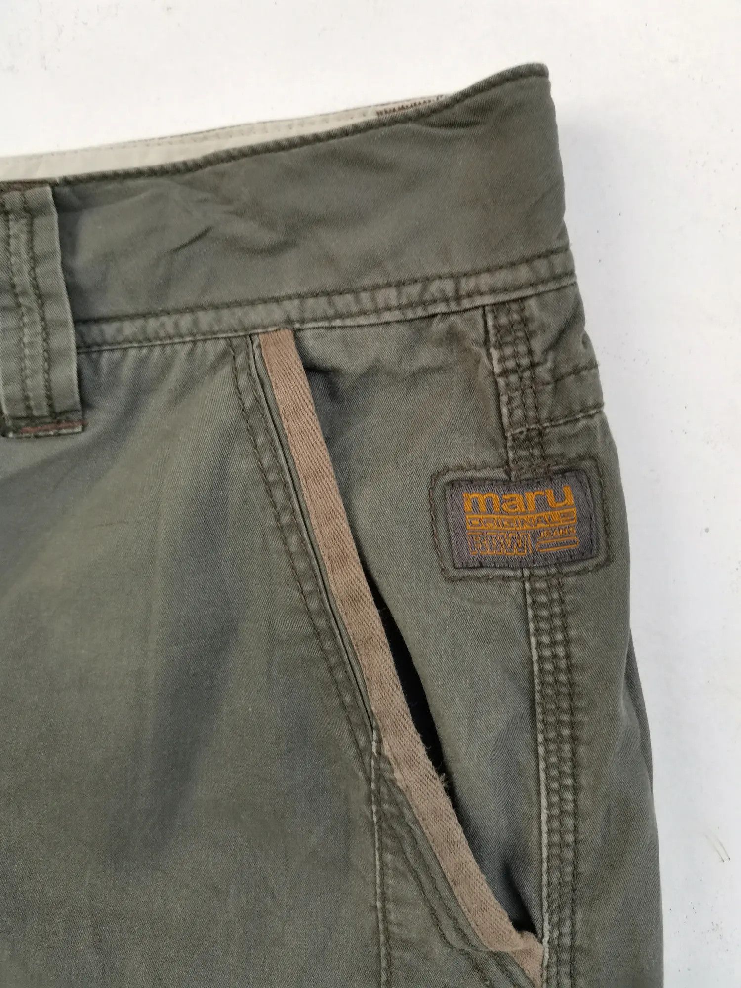 Japanese Brand Rare!!! Maru Khakis Tactical Cargo Multipocket Pants Size US 34 / EU 50 - 10 Thumbnail