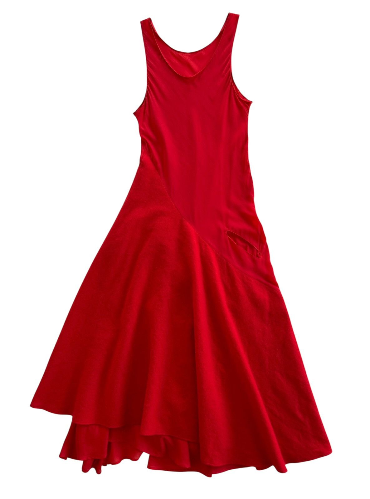 Y's Yohji Yamamoto Wool Cupro Gowns Maxi Dress Size M / US 6-8 / IT 42-44 - 1 Thumbnail