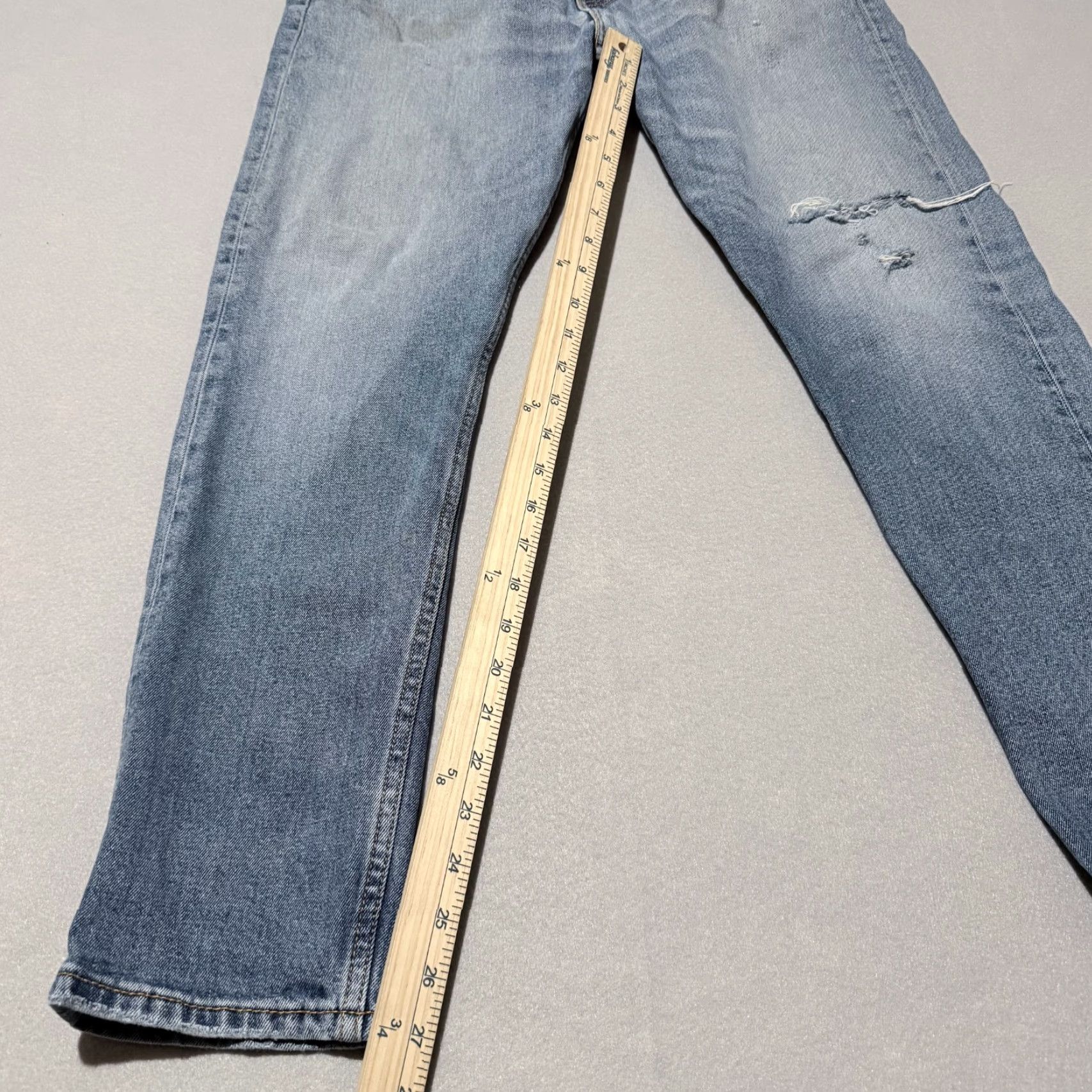 Levi's Levi's 512 Jeans Men's 34X30 Blue Denim Slim Skinny Slim Zip Fly - Stains Size US 34 / EU 50 - 5 Thumbnail