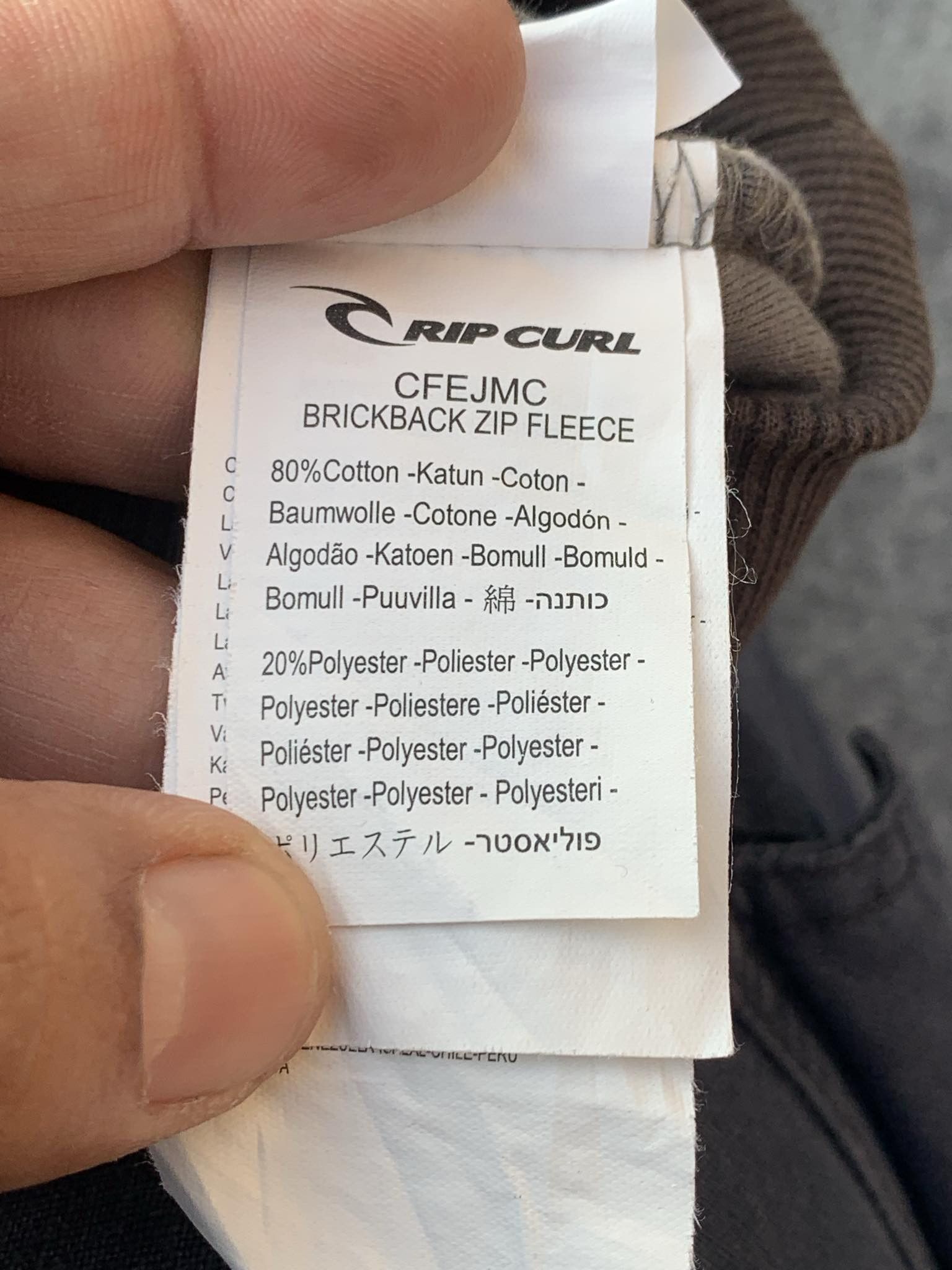 Ripcurl Vintage Ripcurl hoodie. Size US L / EU 52-54 / 3 - 9 Thumbnail