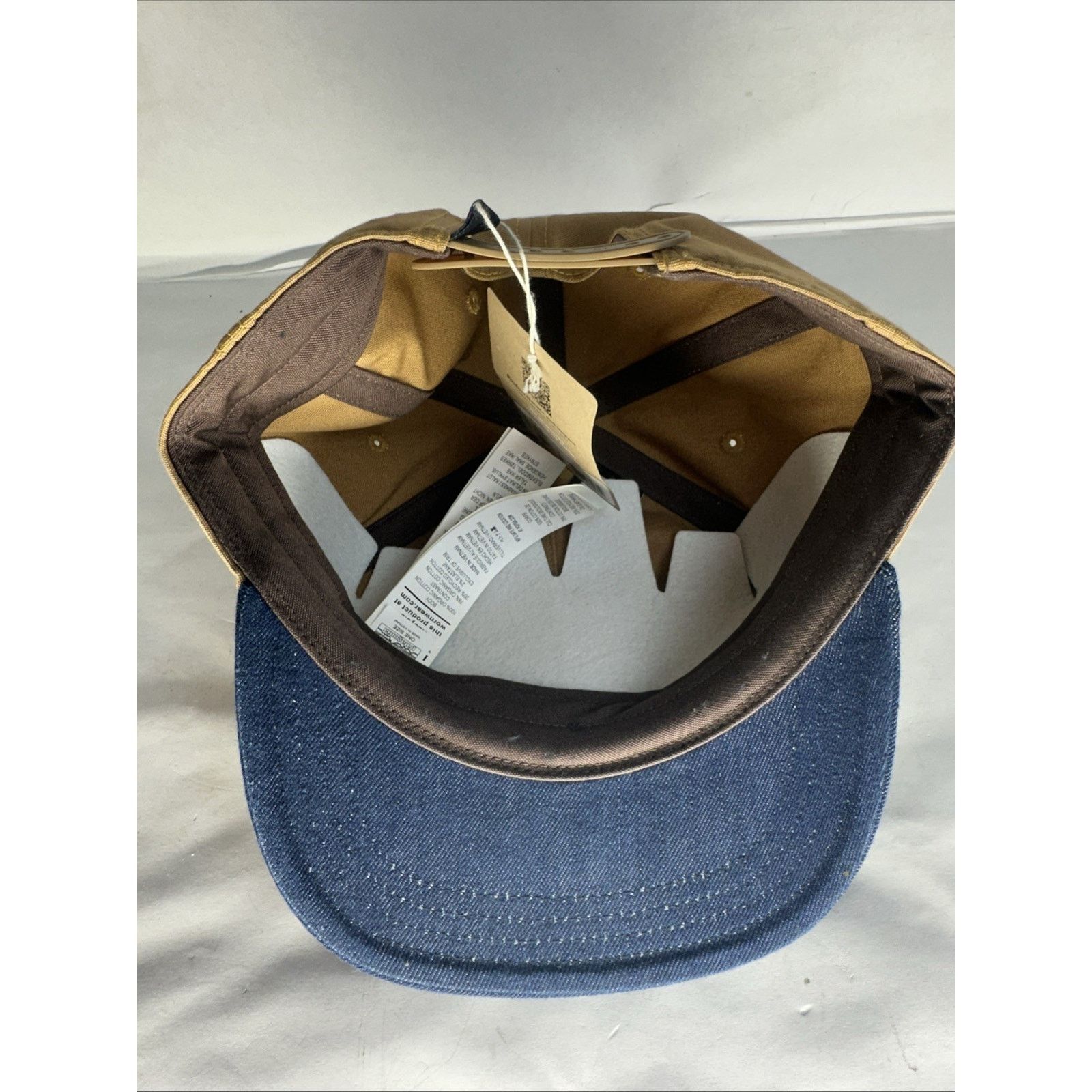 Patagonia Patagonia Range Cap Hat Snapback Flat Bill Duck Canvas Brown Size ONE SIZE - 6 Thumbnail