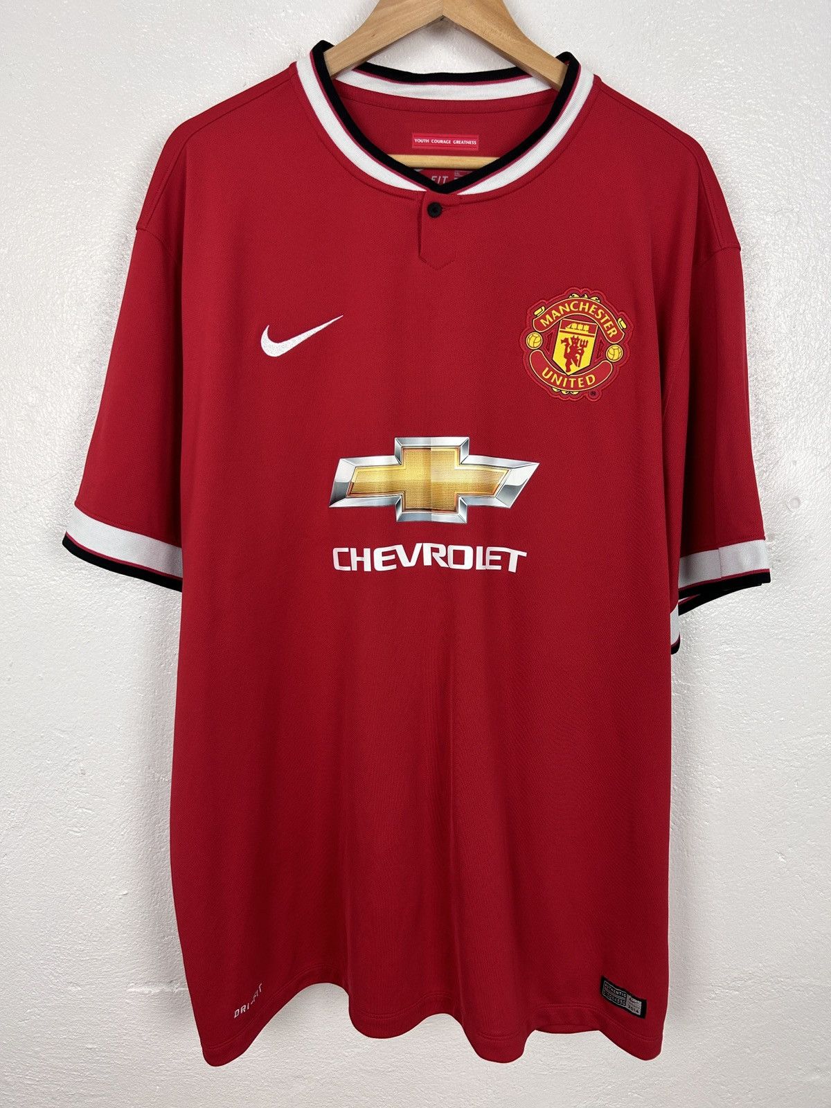 Nike Nike x Manchester United #44 Januzaj 2014/15 Home Kit Jersey Size US XXL / EU 58 / 5 - 3 Thumbnail