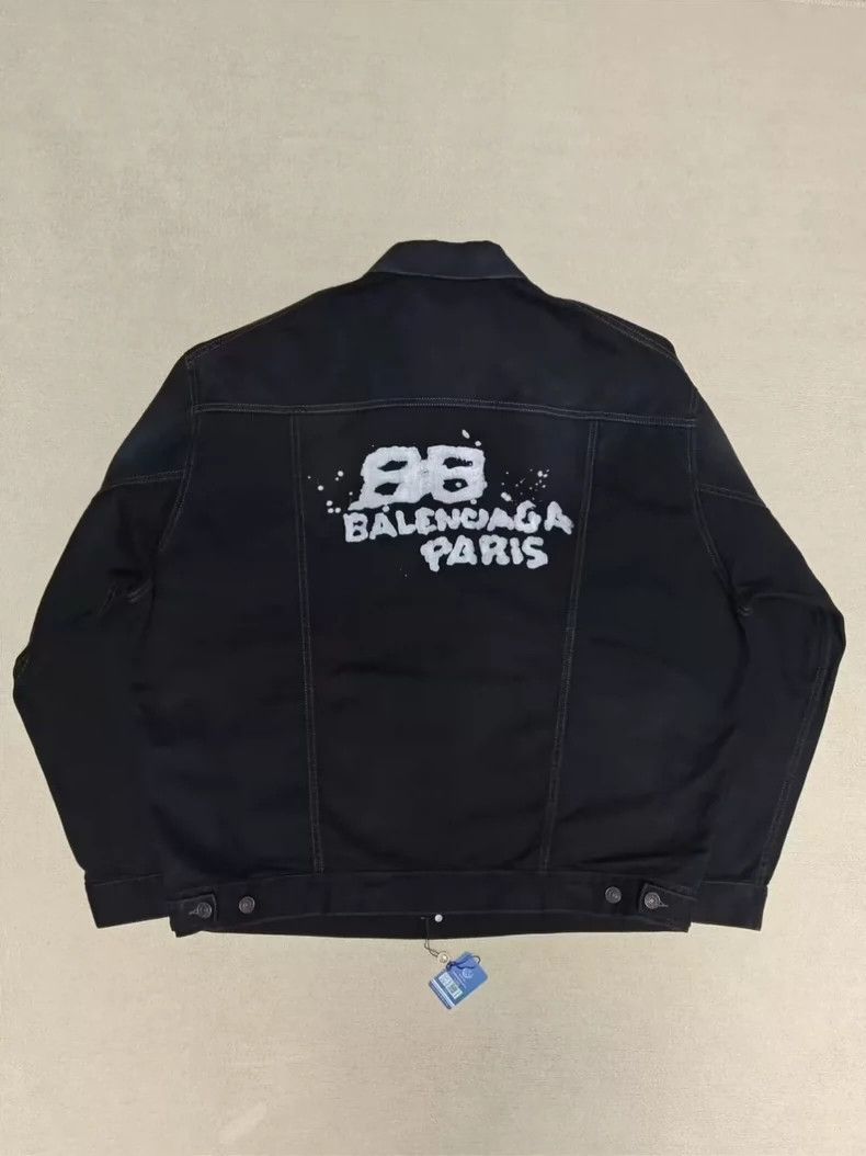 Balenciaga Balenciaga Doodle splash-ink double-B letters to do old dam Size US XL / EU 56 / 4 - 1 Thumbnail
