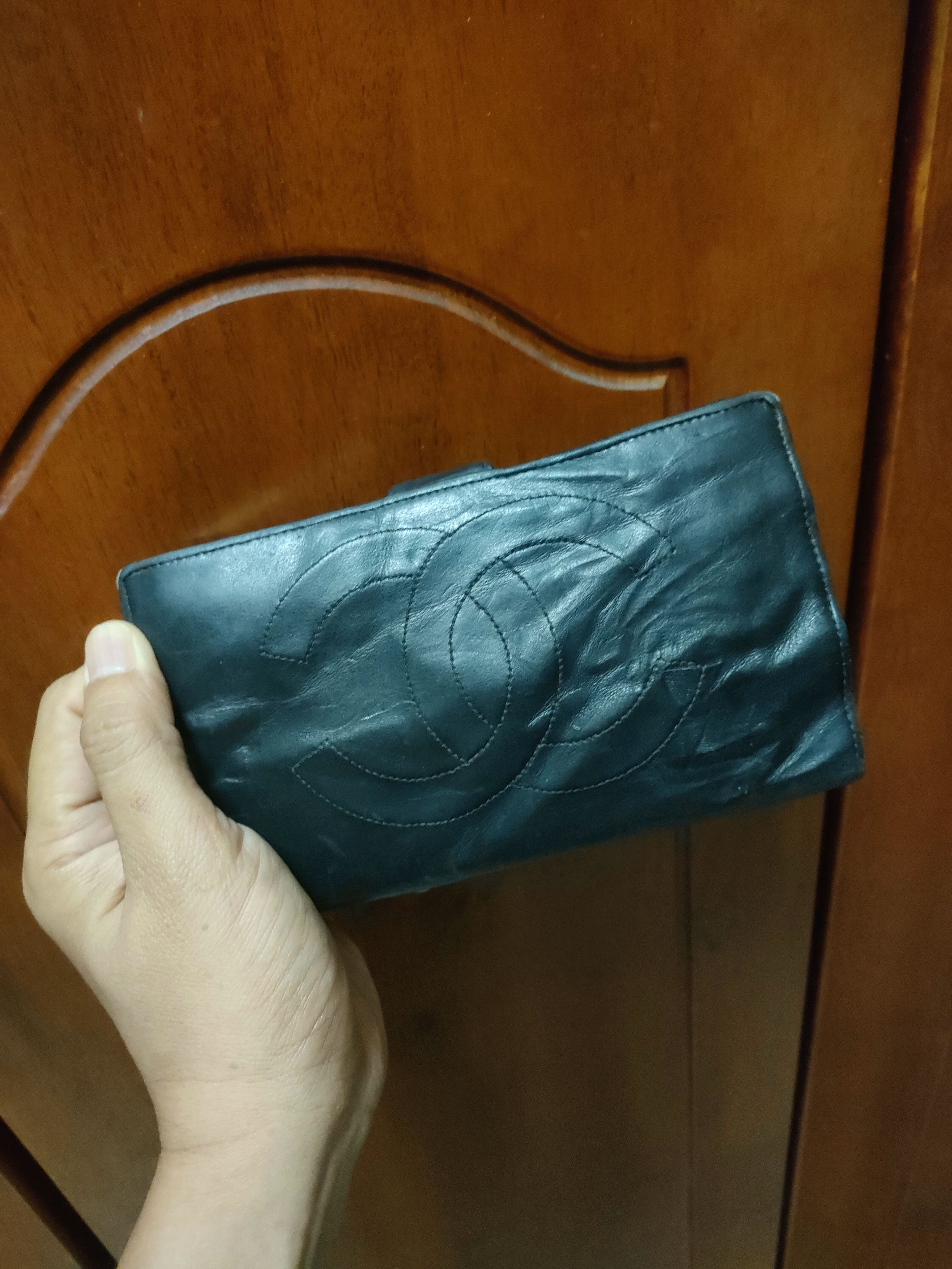 Chanel Classic Chanel Black CC Bifold Long Wallet Size ONE SIZE - 3 Thumbnail