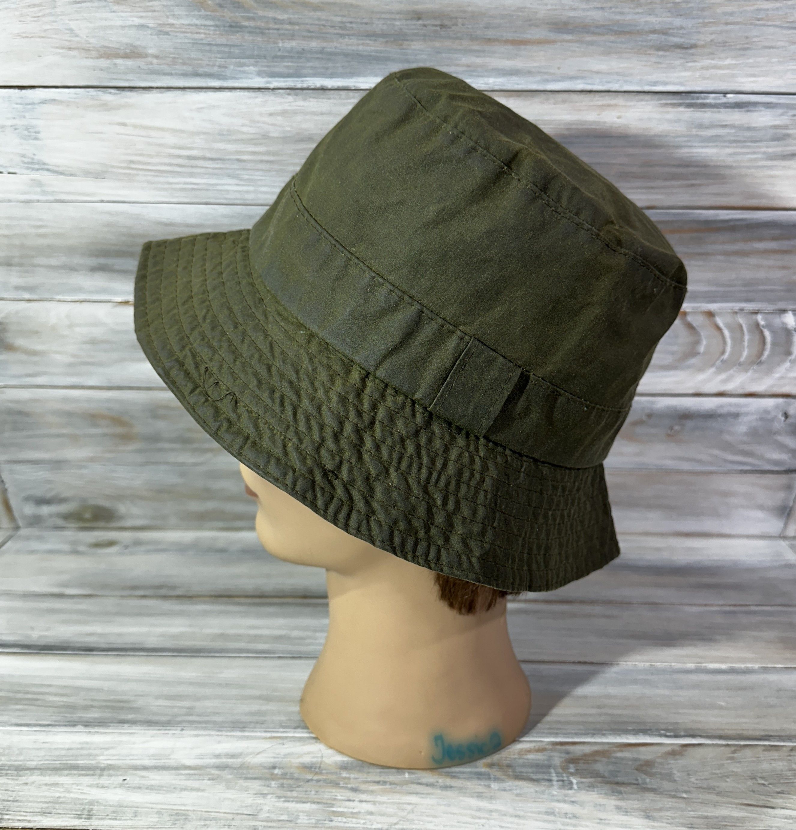 Barbour Barbour Wax Panama Size S Made In England Waxed Cotton Size ONE SIZE - 18 Thumbnail
