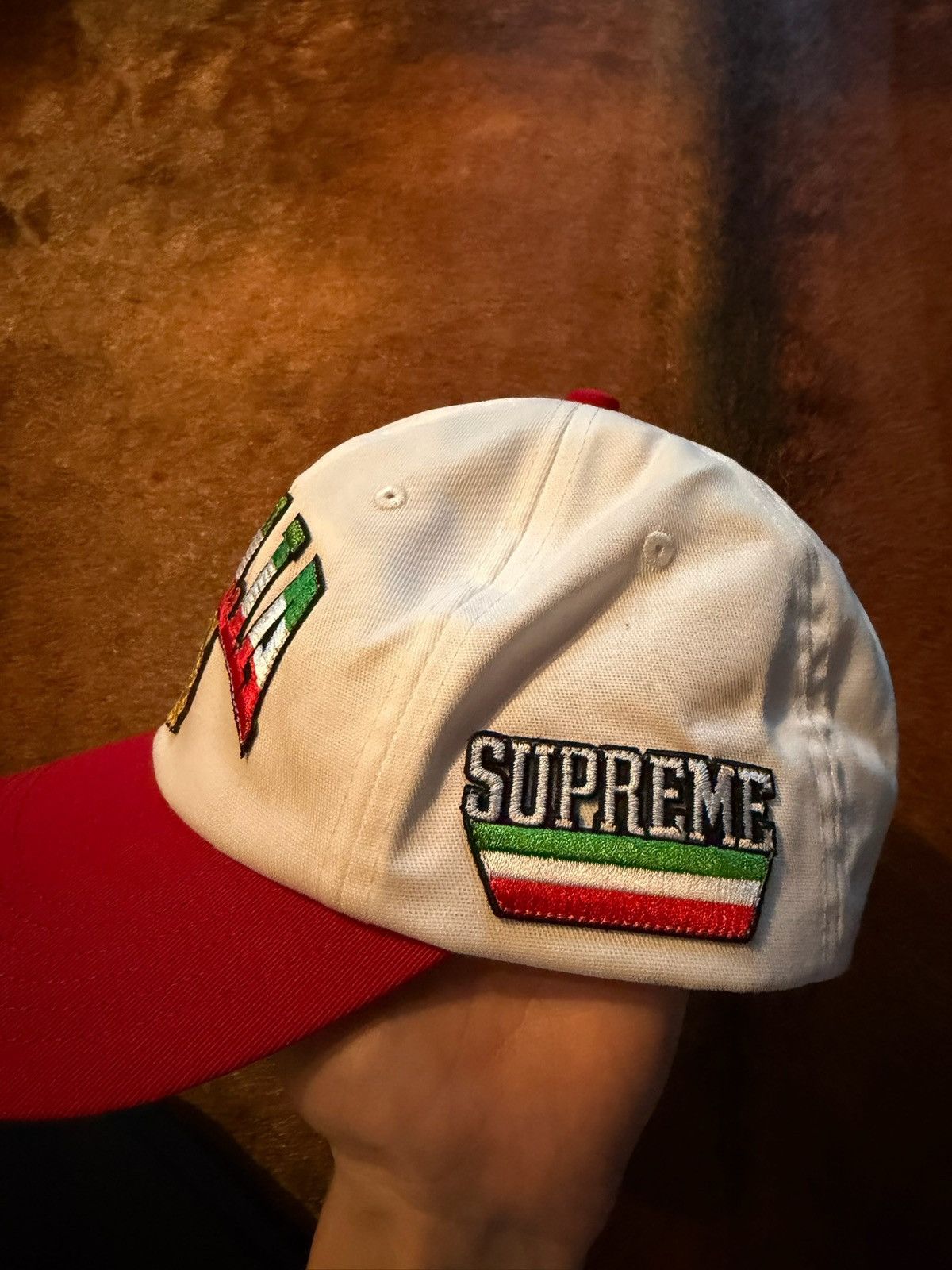Supreme Italia 6-panel hat Size ONE SIZE - 4 Thumbnail