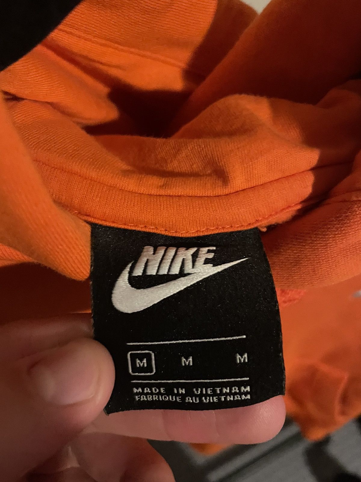 Nike Bright Orange Nike Hoodie Size US M / EU 48-50 / 2 - 4 Thumbnail