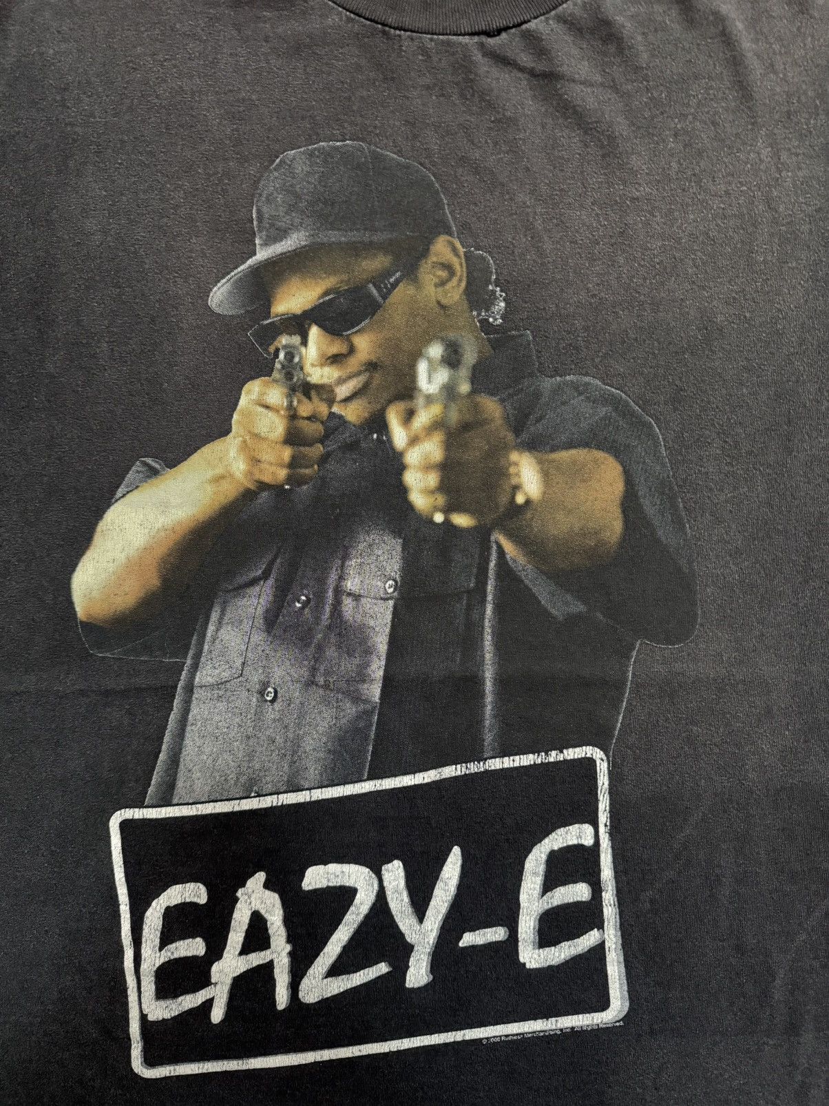 Rap Tees Eazy-E Ruthless Records Rap T-Shirt Size US L / EU 52-54 / 3 - 8 Thumbnail