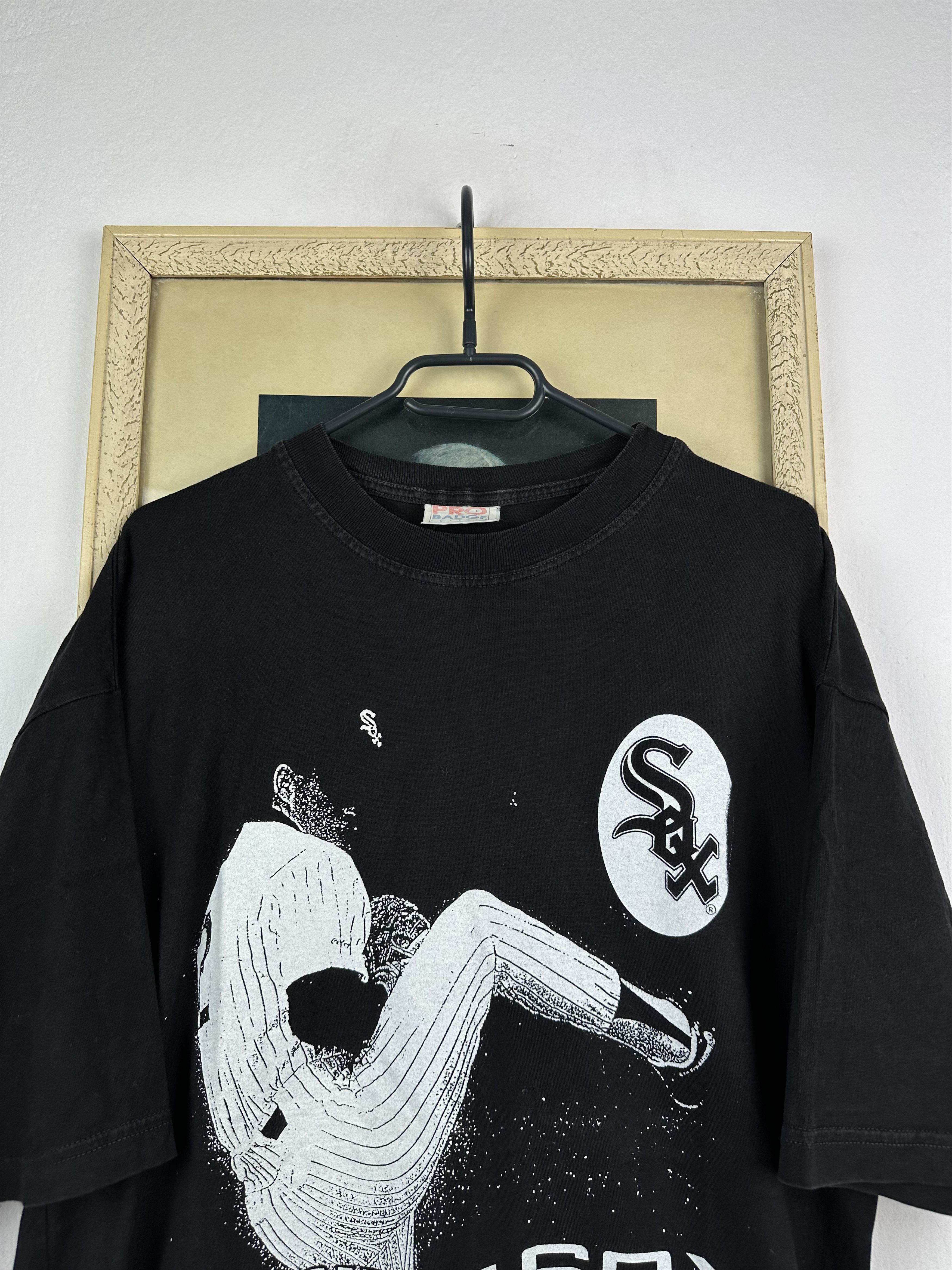 Vintage Vintage Chicago White Sox 1991 Black Shirt Logo Tee Rare Size US L / EU 52-54 / 3 - 2 Thumbnail