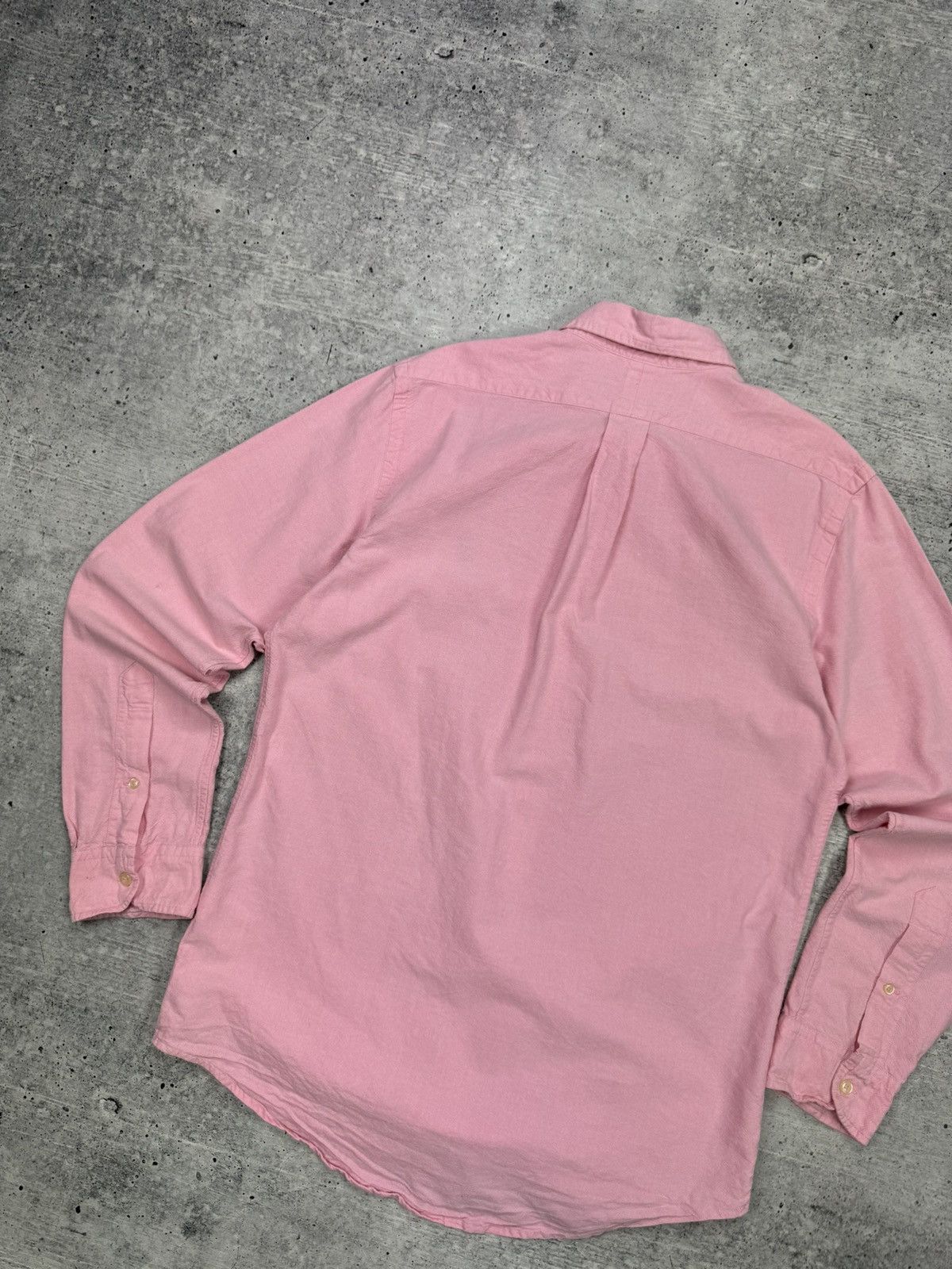 Polo Ralph Lauren × Vintage Vintage Polo Ralph Lauren Pink Casual Button Ups Dress Shirt Size US L / EU 52-54 / 3 - 9 Thumbnail