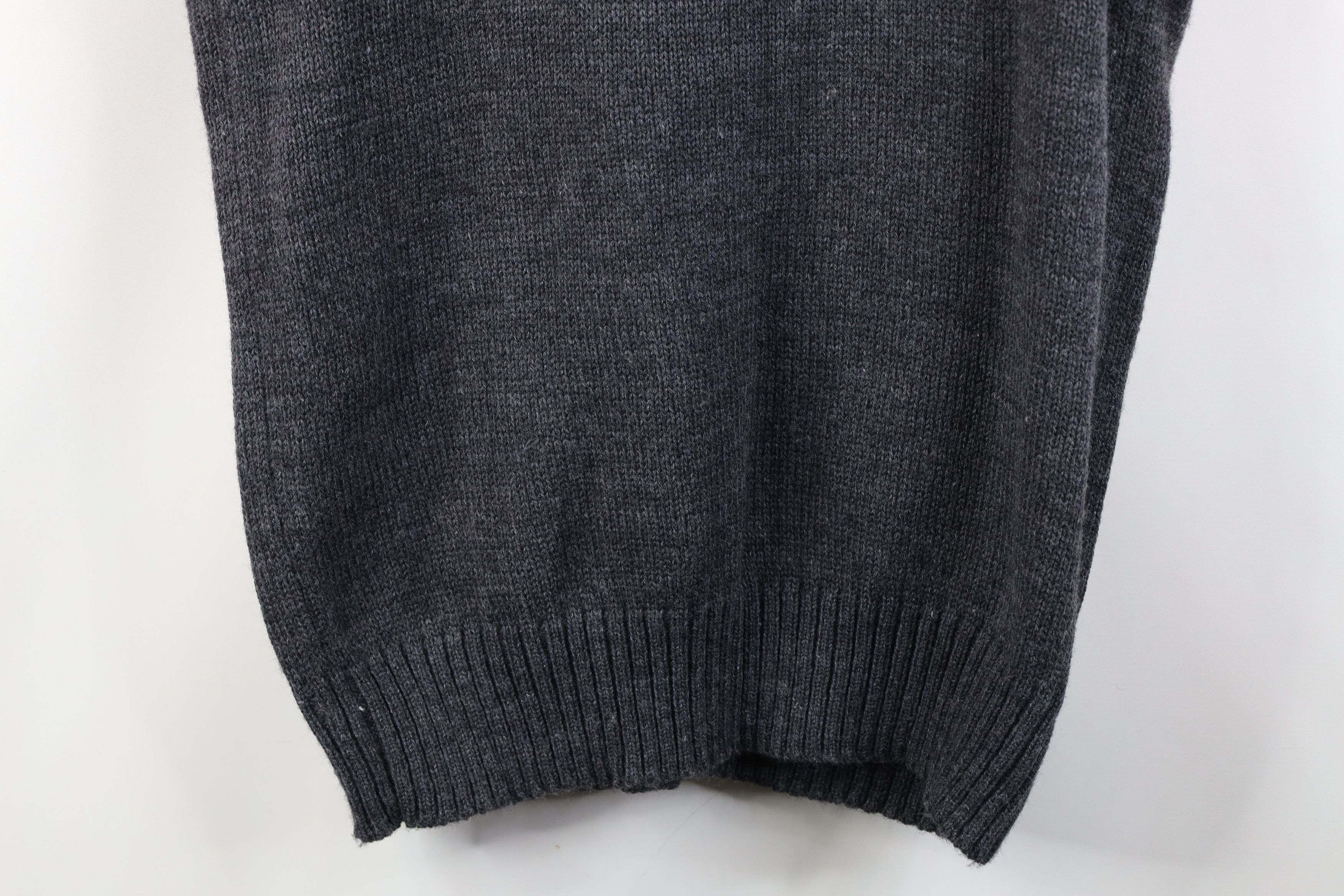 Vintage Vintage 70s 80s Streetwear Ribbed Knit Cardigan Sweater Vest Size US M / EU 48-50 / 2 - 12 Thumbnail