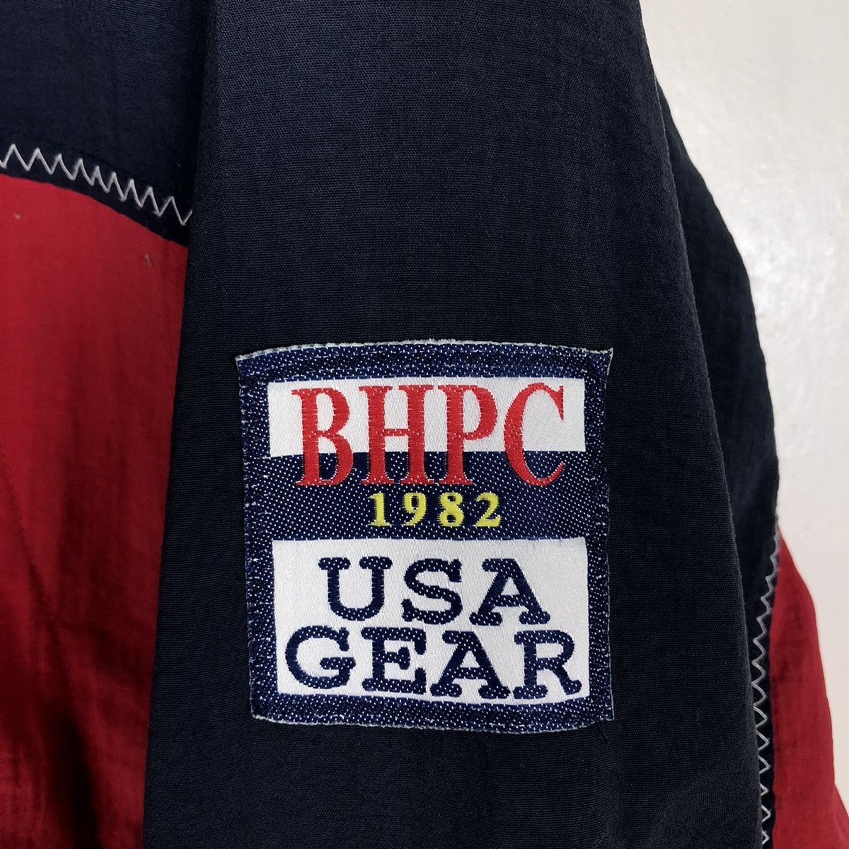 Japanese Brand 🔥Vintage BHPC 1982 USA Gear Colour Block Jacket Size US M / EU 48-50 / 2 - 22 Thumbnail