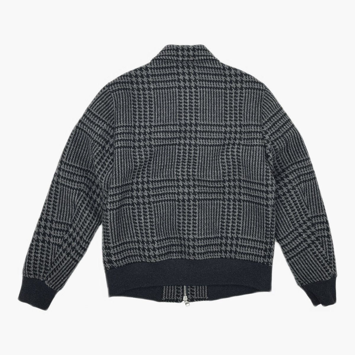 Alexander McQueen Alexander McQueen houndstooth wool bomber jacket Size US M / EU 48-50 / 2 - 2 Thumbnail